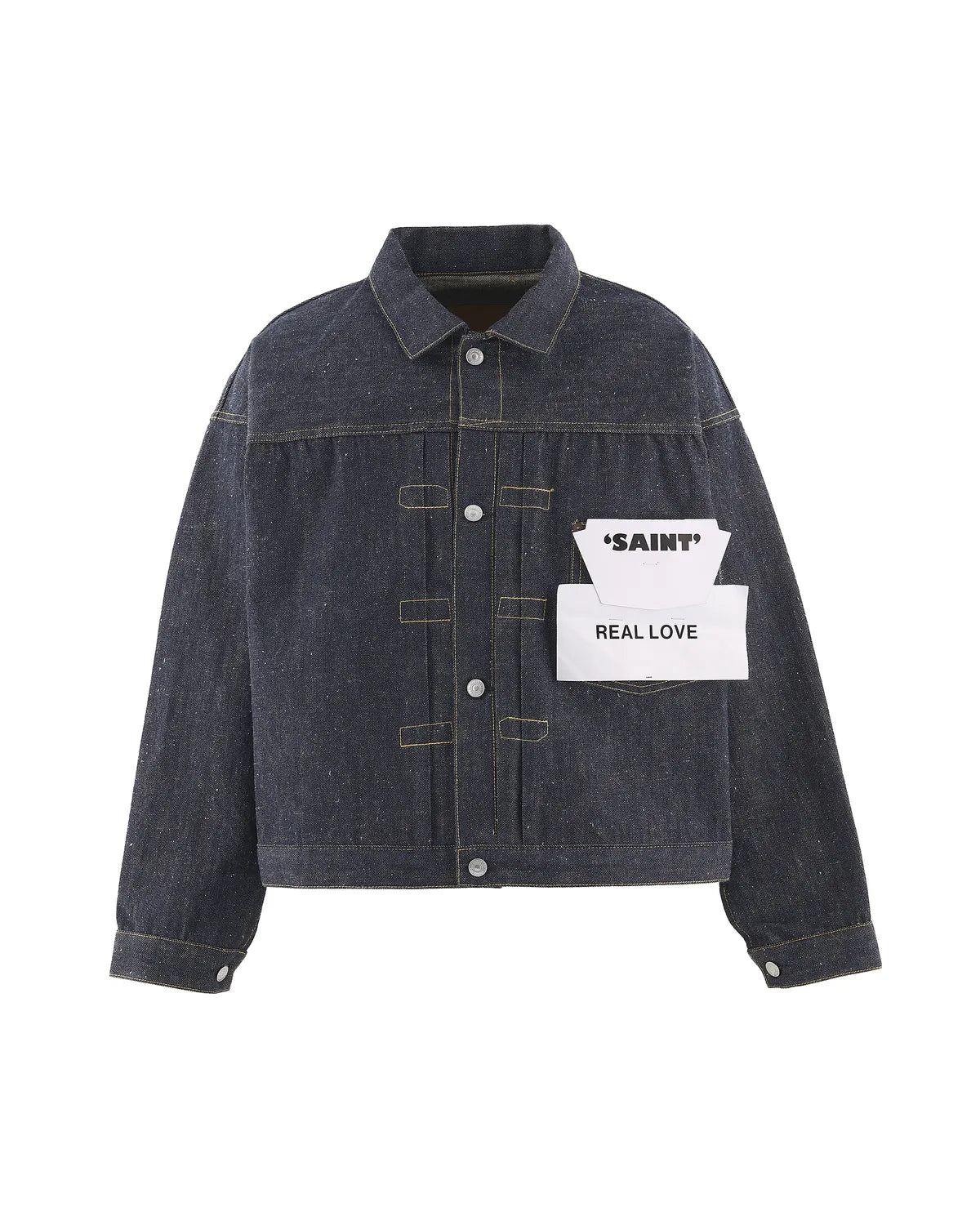 ©︎SAINT Mxxxxxx × BerBerJin の BBJ_DENIM JACKET (SM-MK8-0000-C45)