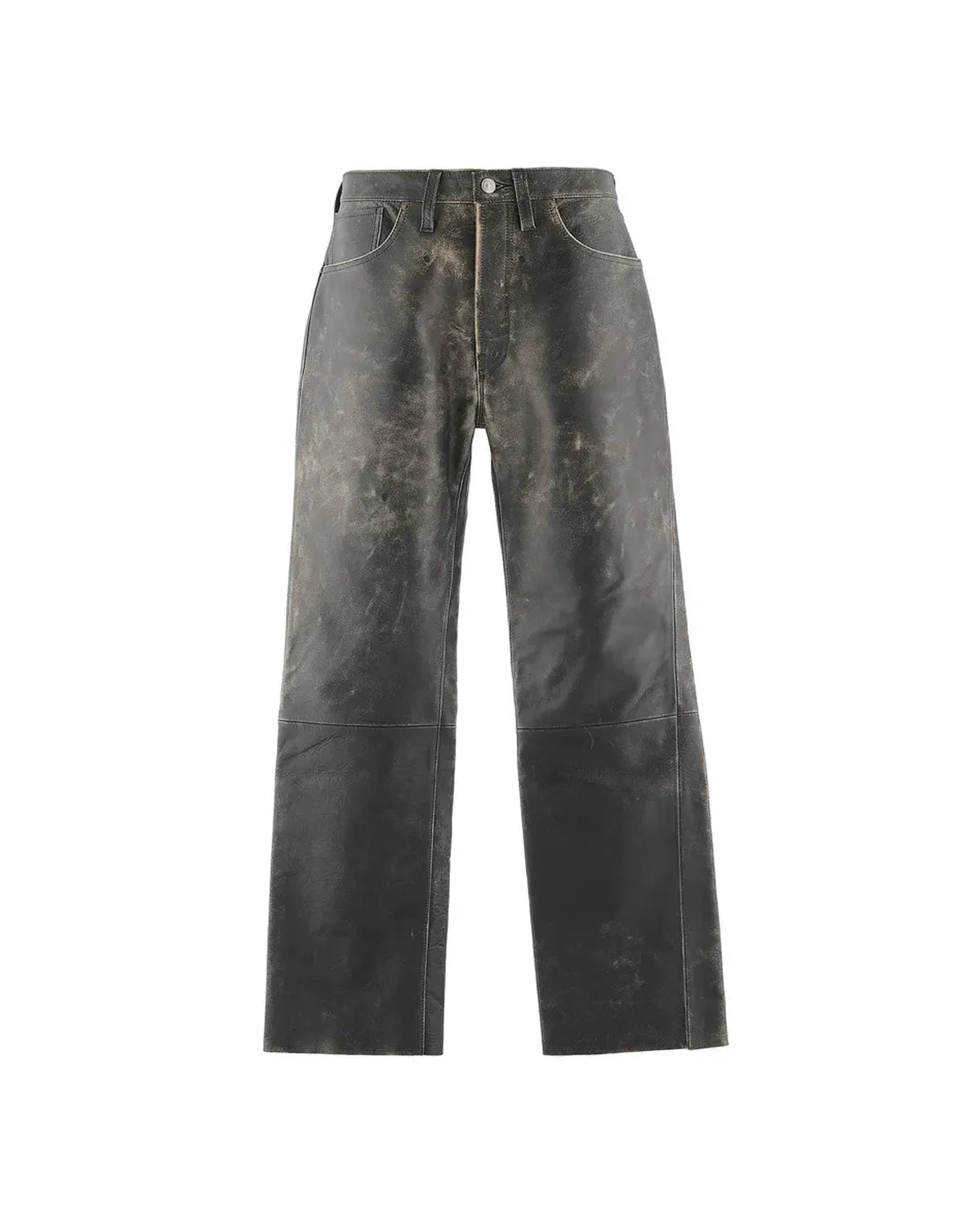 ©︎SAINT Mxxxxxx × Ber Ber Jin の BBJ_LETHER PANTS (SM-MK8-0000-C48)