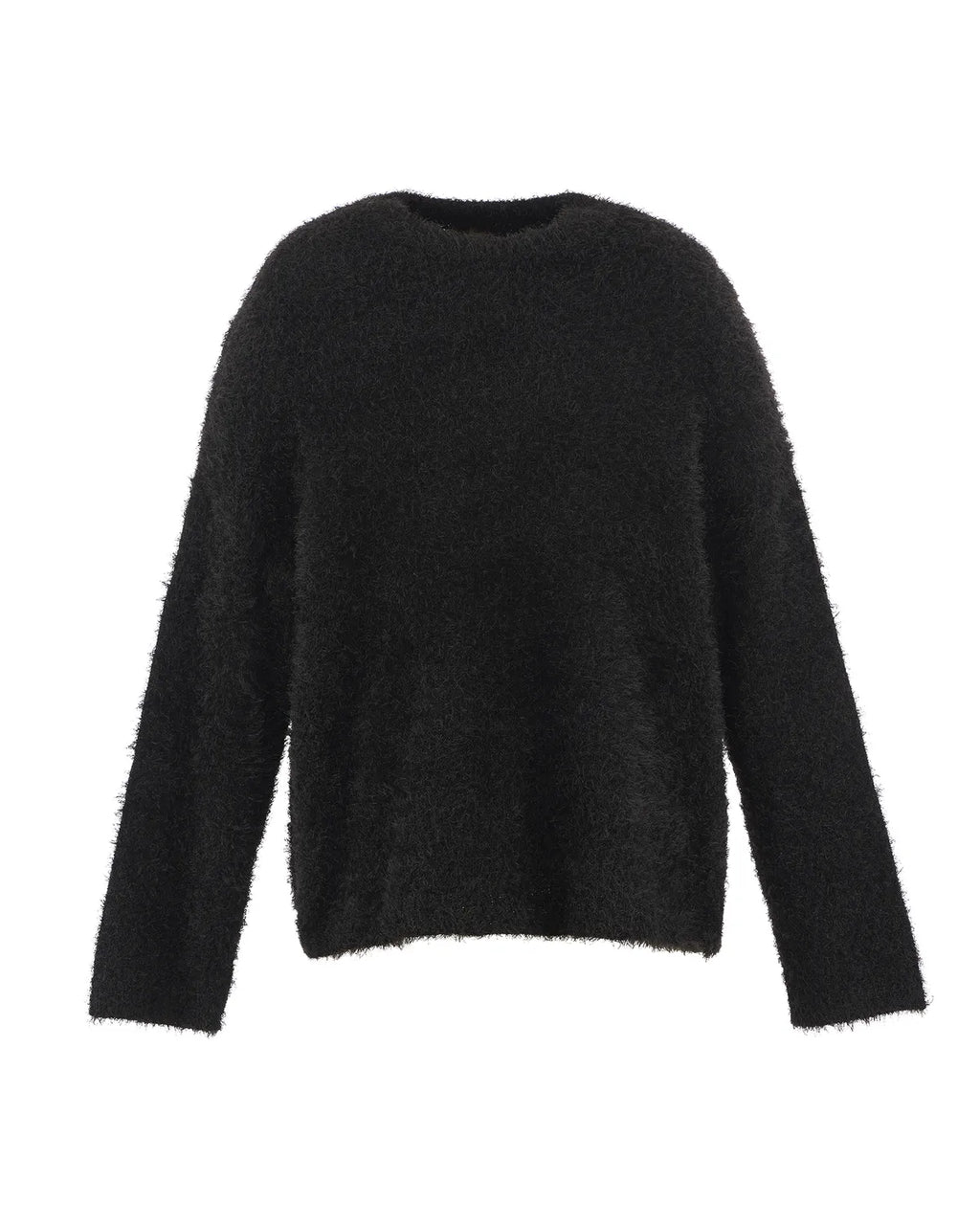 値下げ⭕️ Rosen Kreuz フリンジニット　ブラック SAINT M×××××× (セントマイケル) / CREW NECK KNIT -GLITTER