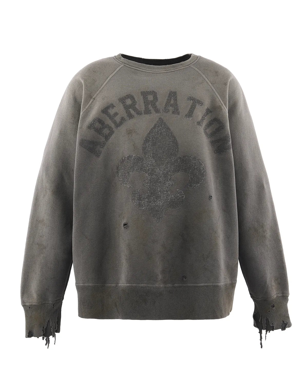 ©︎SAINT Mxxxxxx の CREW NECK SWEAT / ABBERATION (SM-MK8-0000-054)