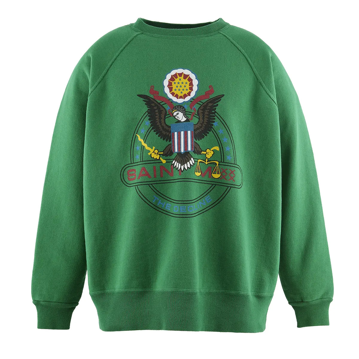 SAINT M×××××× (セントマイケル) / CRW NECK SWET -THE DECLINE |公式