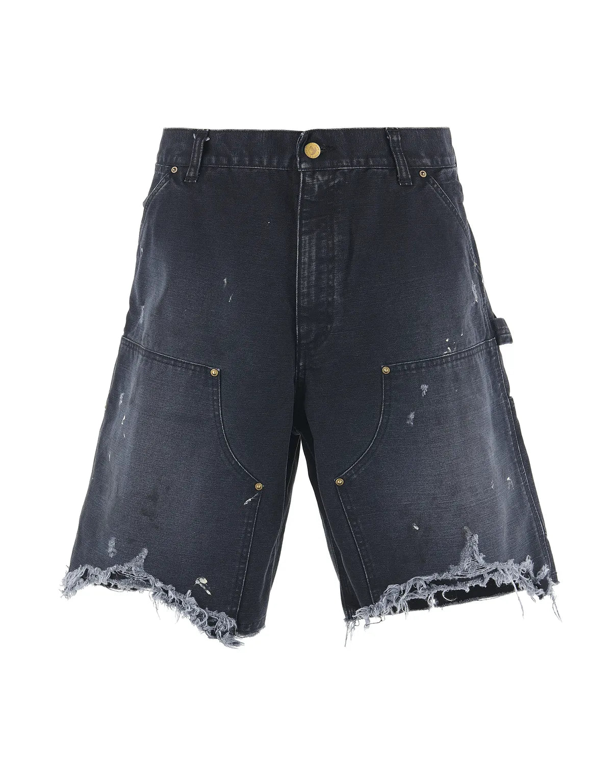©︎SAINT Mxxxxxx の DOUBLE KNEE SHORTS (SM-HR8-0000-071)