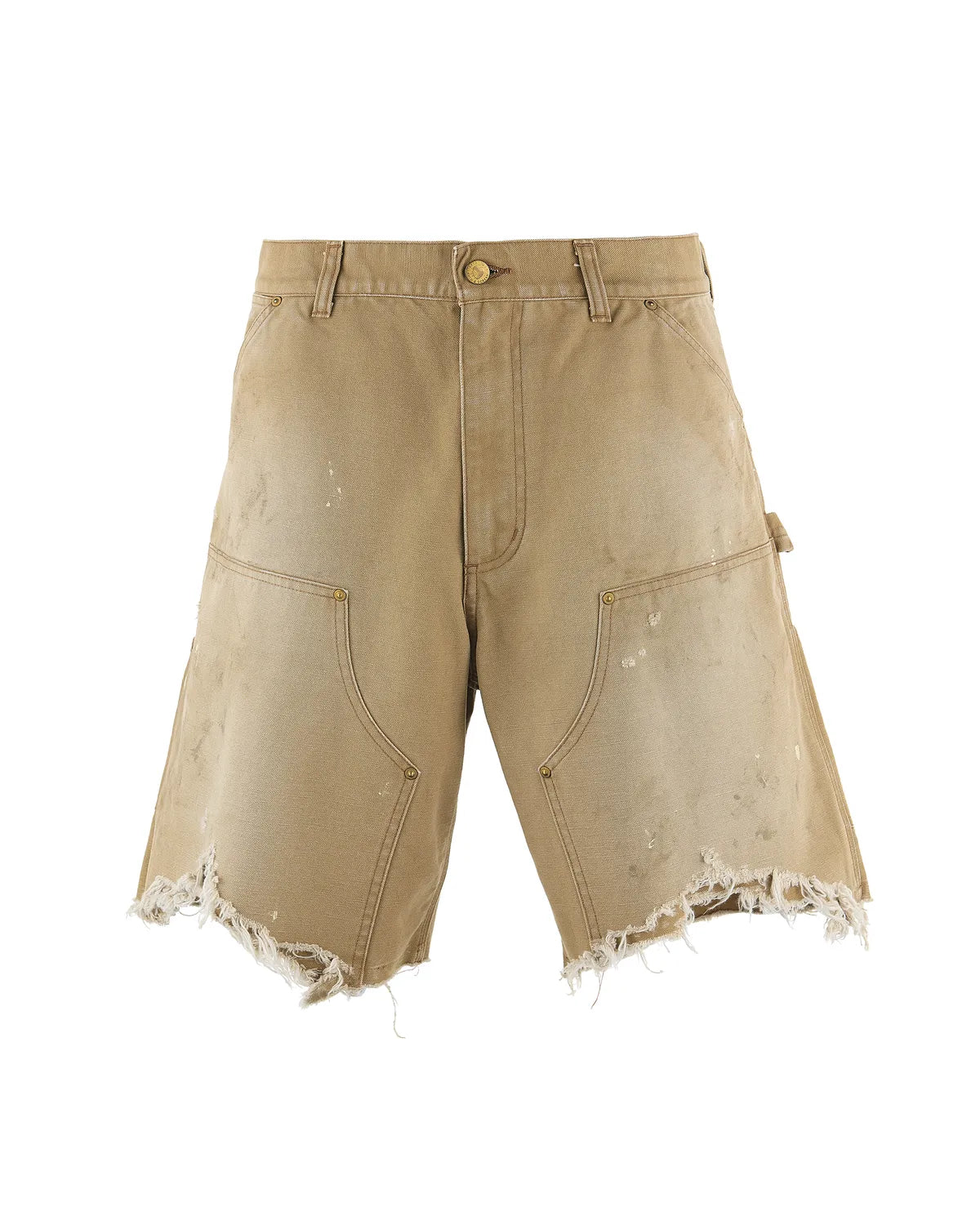 ©︎SAINT Mxxxxxx の DOUBLE KNEE SHORTS (SM-HR8-0000-072)