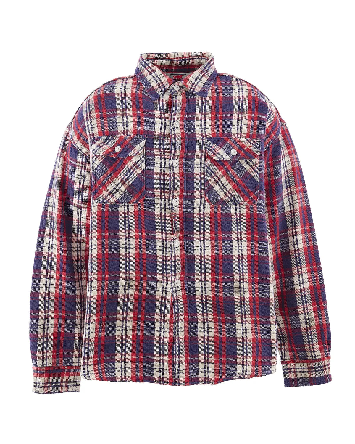 ©︎SAINT Mxxxxxx の FLANNEL SHIRT / CHECK (SM-MK8-0000-042)