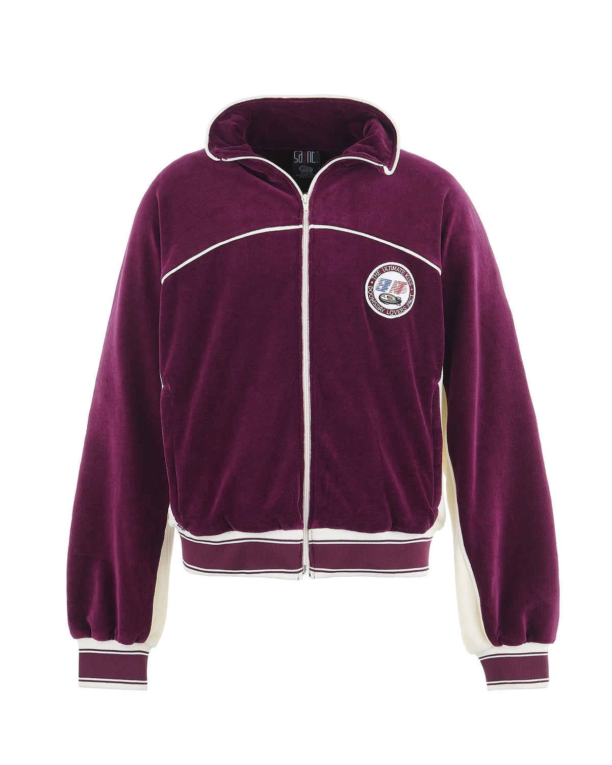 ©︎SAINT Mxxxxxx  × LASTMAN の LM_TRACK JACKET -VELOUR (SM-HR8-0000-C34)