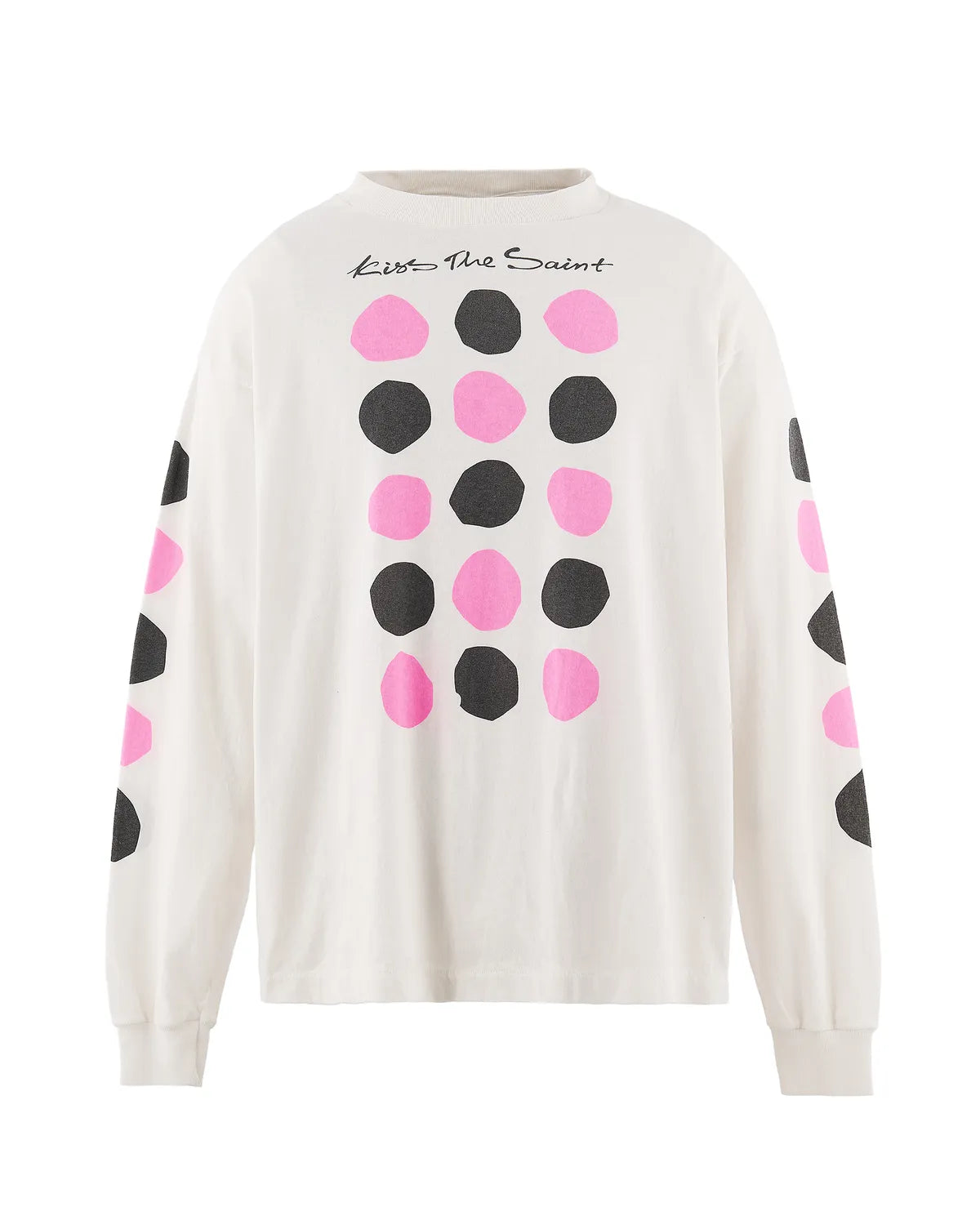 ©︎SAINT Mxxxxxx の LS T-SHIRT / DOT (SM-MK8-0000-031)