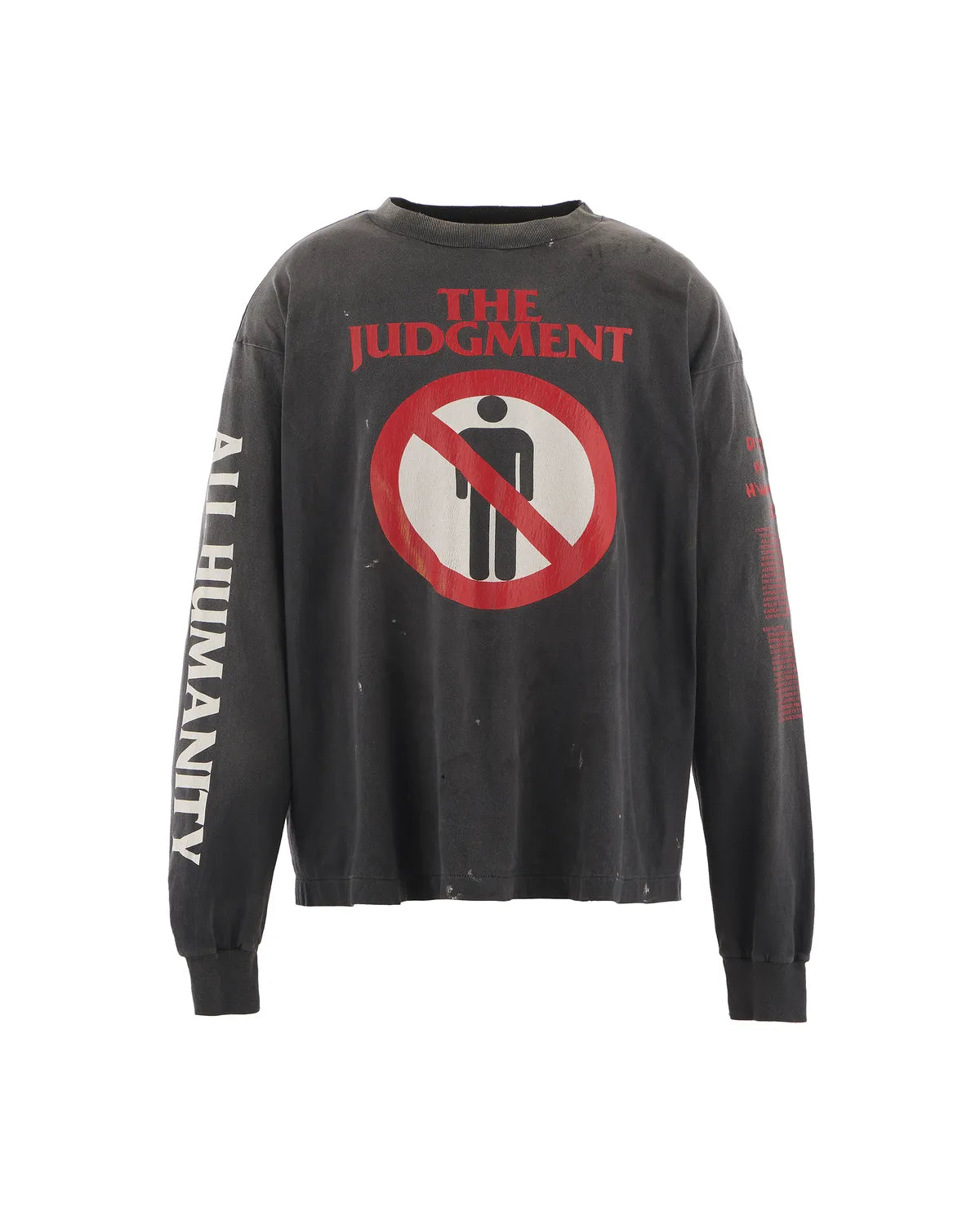 ©︎SAINT Mxxxxxx の LS TEE_THE JUDGMENT (SM-HR1-0000-030)