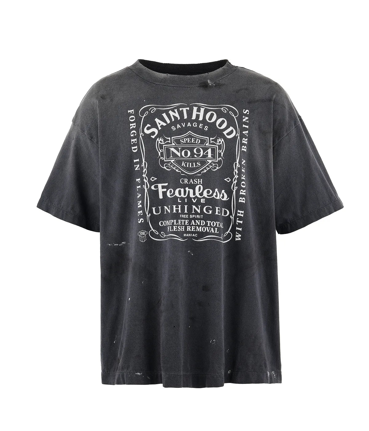 ©︎SAINT Mxxxxxx × NEIGHBORHOOD の NH_SS TEE / STHD.FEARLESS (SM-HR8-0000-C70)