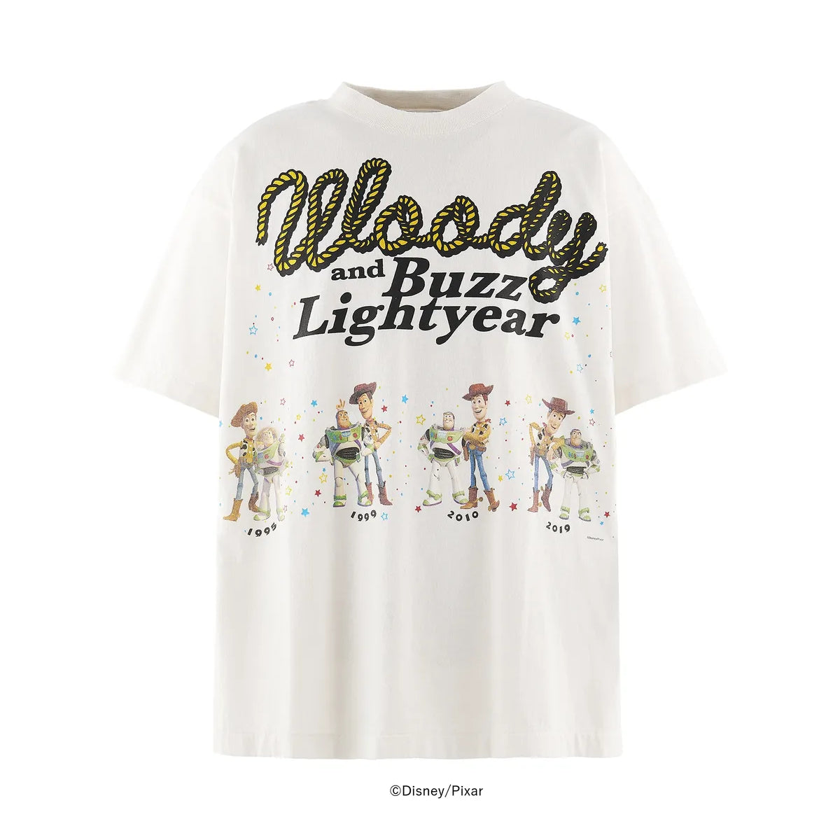 SAINT Mxxxxxx / × PIXAR / PIXAR_SS T-SHIRT / Woody and Buzz | 公式