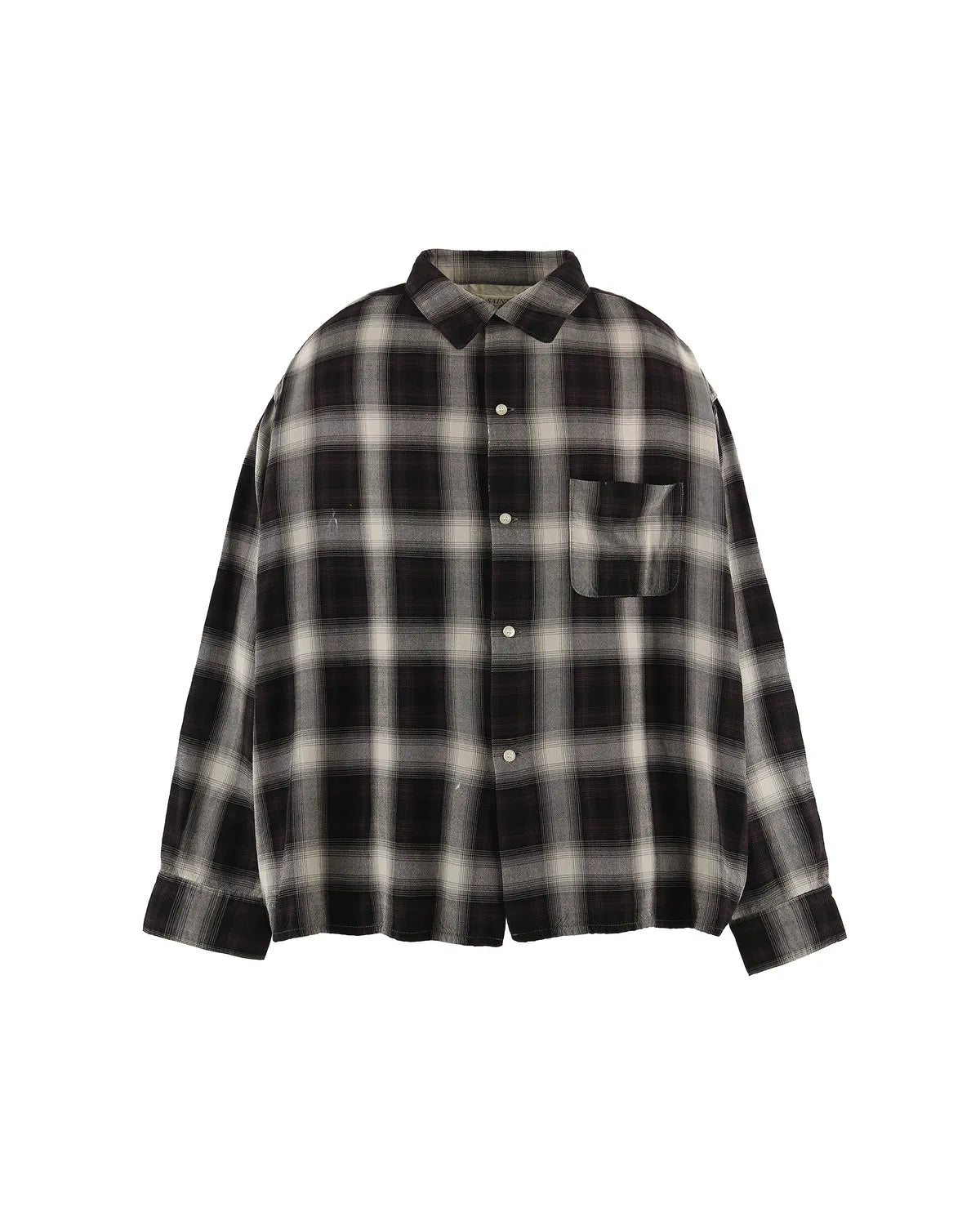 SAINT Mxxxxxx の RAYON SHIRT / CHECK (SM-MK1-0000-027)