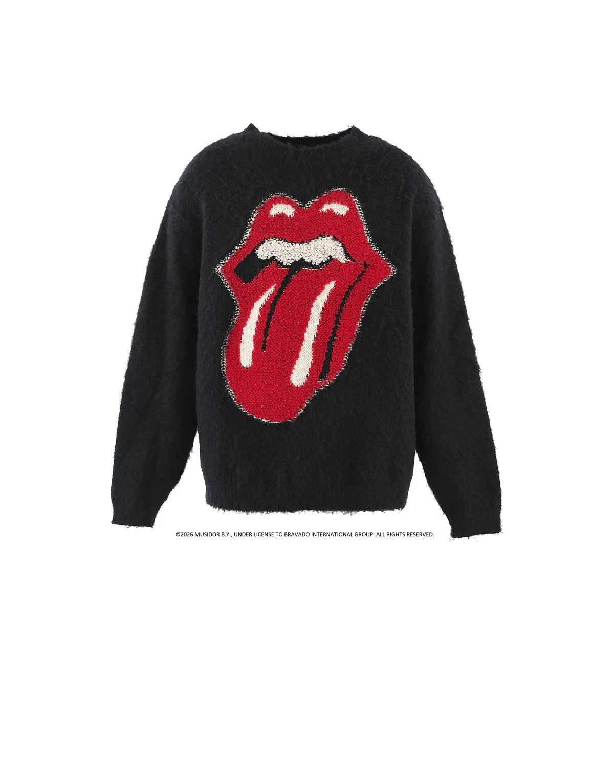 SAINT Mxxxxxx  ROLLING SONES の TRS_CRW N KNIT/LIPS&TOHGUE (SM-MK1-0000-C46)