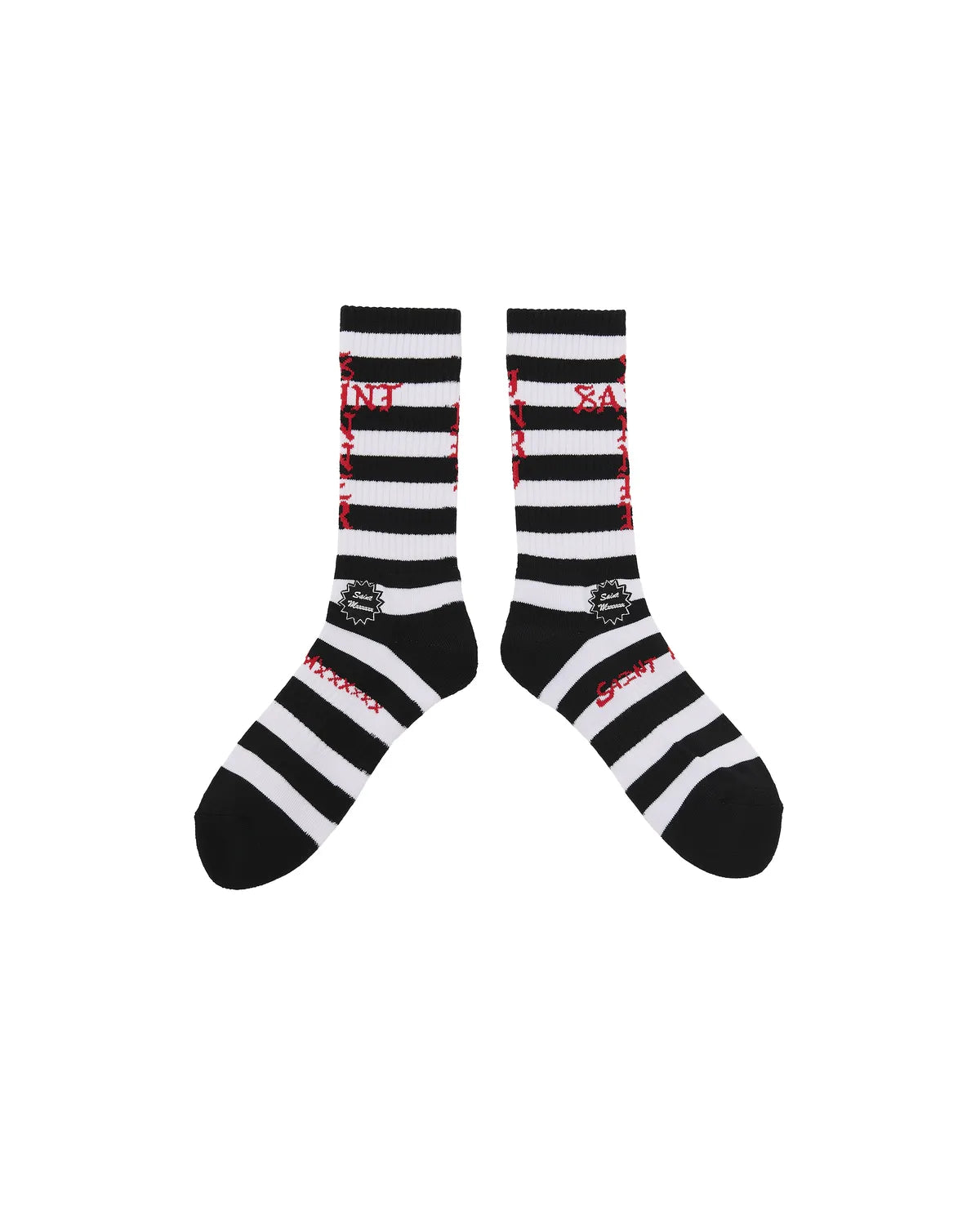 SAINT Mxxxxxx の SOCKS / BORDER (SM-MK1-0000-100)