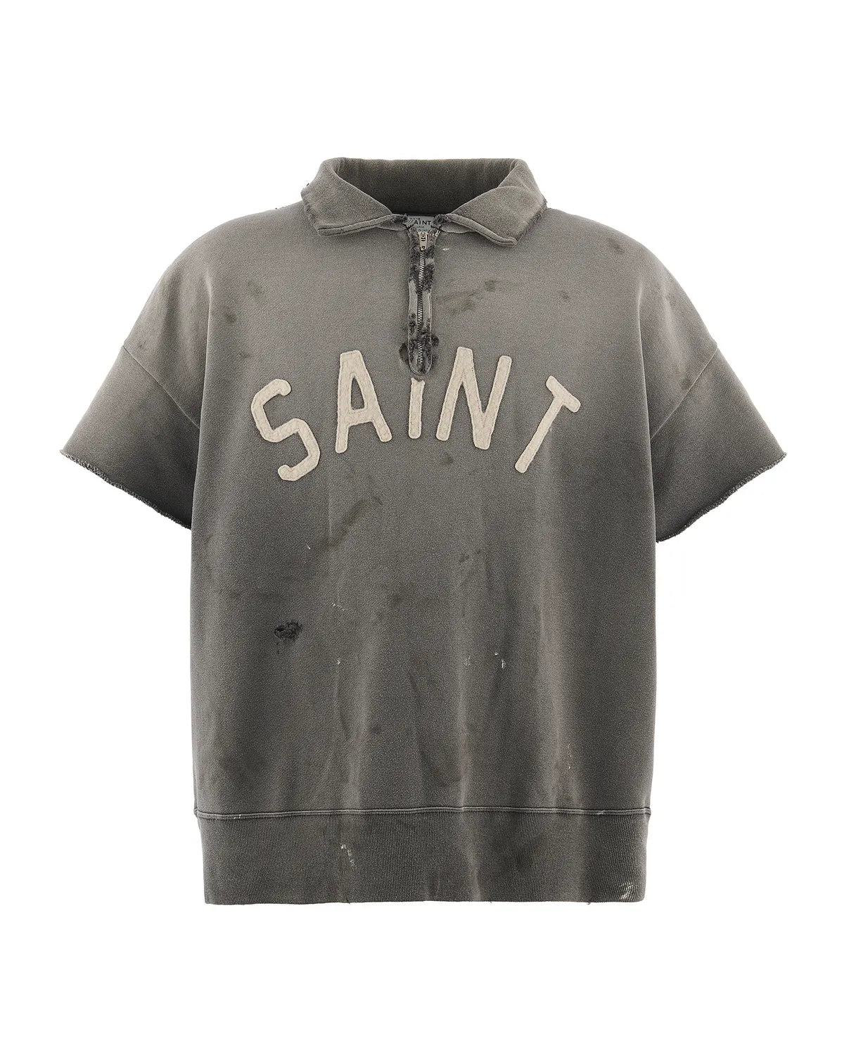 ©︎SAINT Mxxxxxx の SS HALF ZIP SWEAT / SAINT (SM-MK8-0000-052)