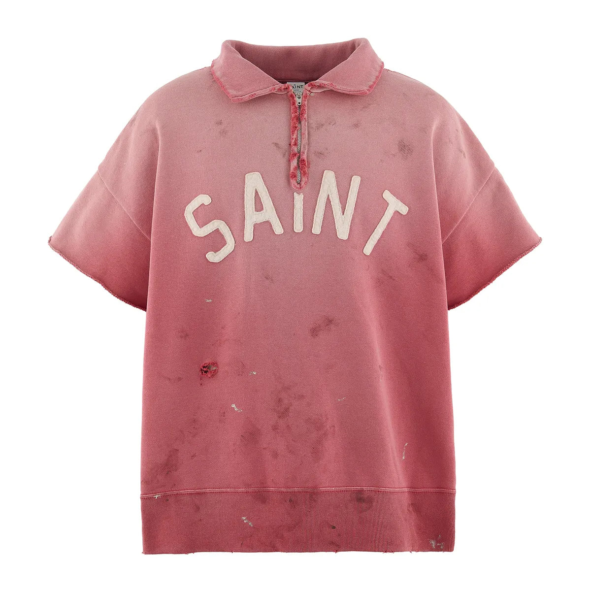 SAINT M×××××× (セントマイケル) / SS HALF ZIP SWEAT / SAINT |公式 SAINT M×××××× (セントマイケル) / SS HALF ZIP SWEAT / SAINT |公式