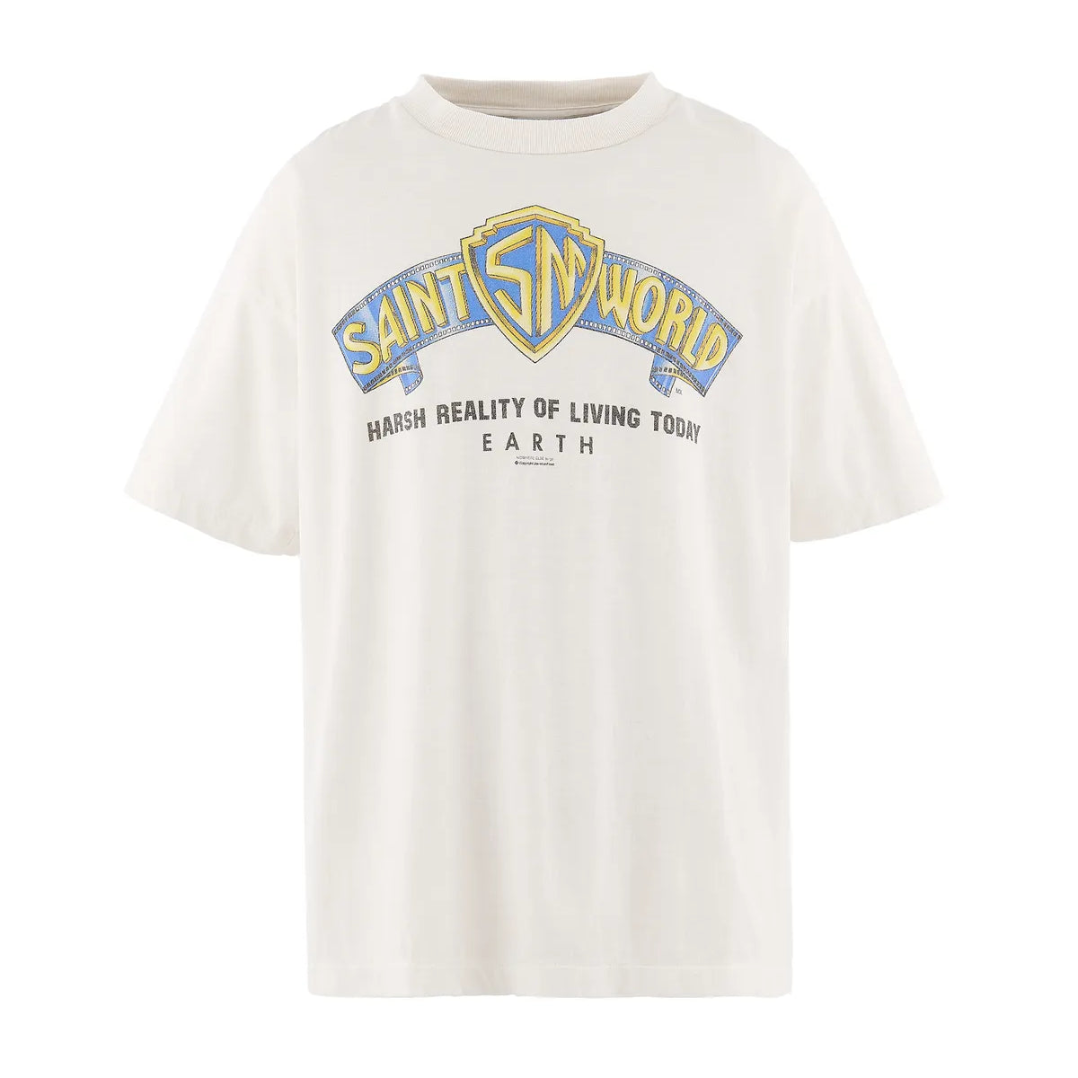 SAINT Mxxxxxx x SAINT WORLD Tシャツ　L SAINT M×××××× (セントマイケル) / SS T-SHIRT / SAINT WORLD |公式