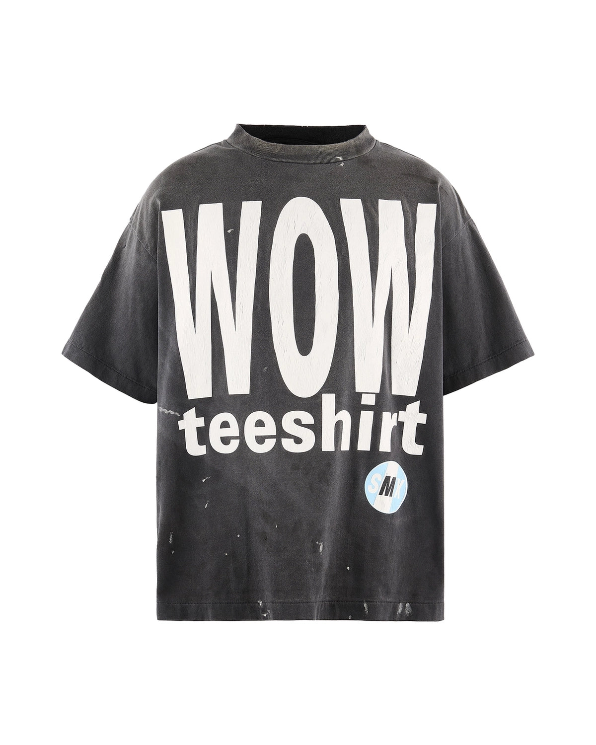 SAINT Mxxxxxx の SS T-SHIRT WOW (SM-MK1-0000-009)