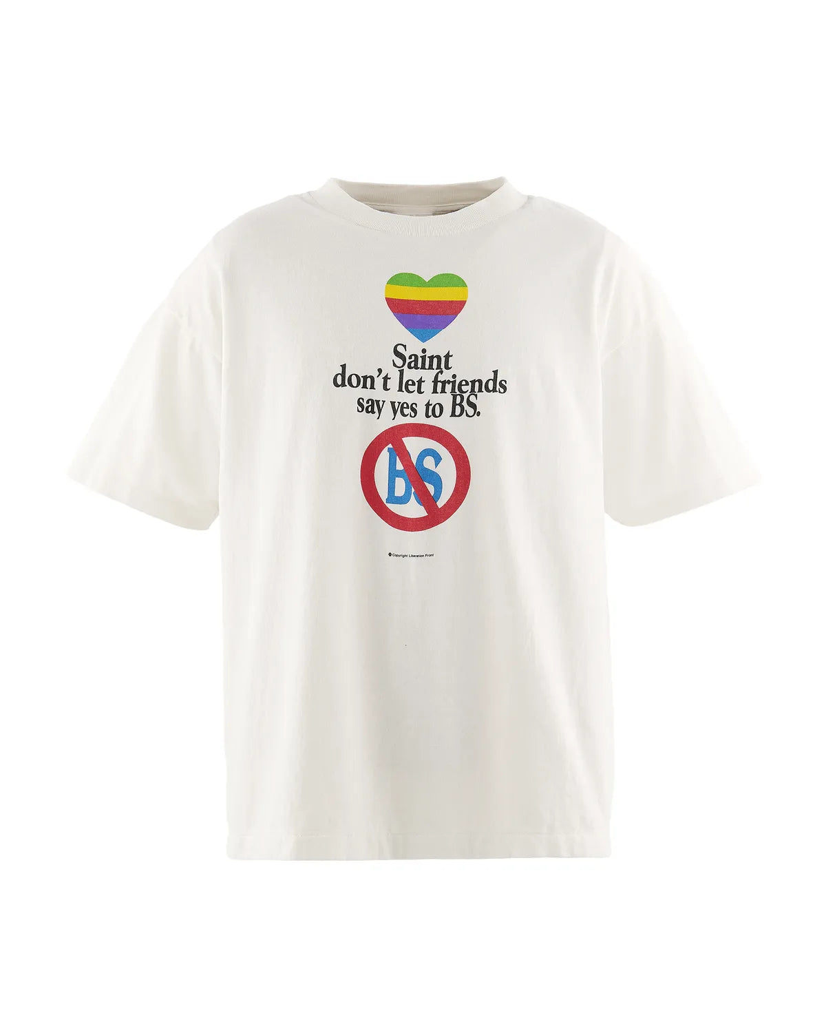 SAINT Mxxxxxx の SS T-SHIRT / don't (SM-MK1-0000-014)