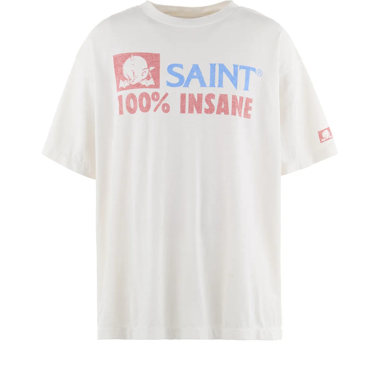 【SAINT MICHAEL】SS TEE / INSANE SM-HR8-0000-026 SAINT M×××××× (セントマイケル) / SS TEE - INSANE |公式通販