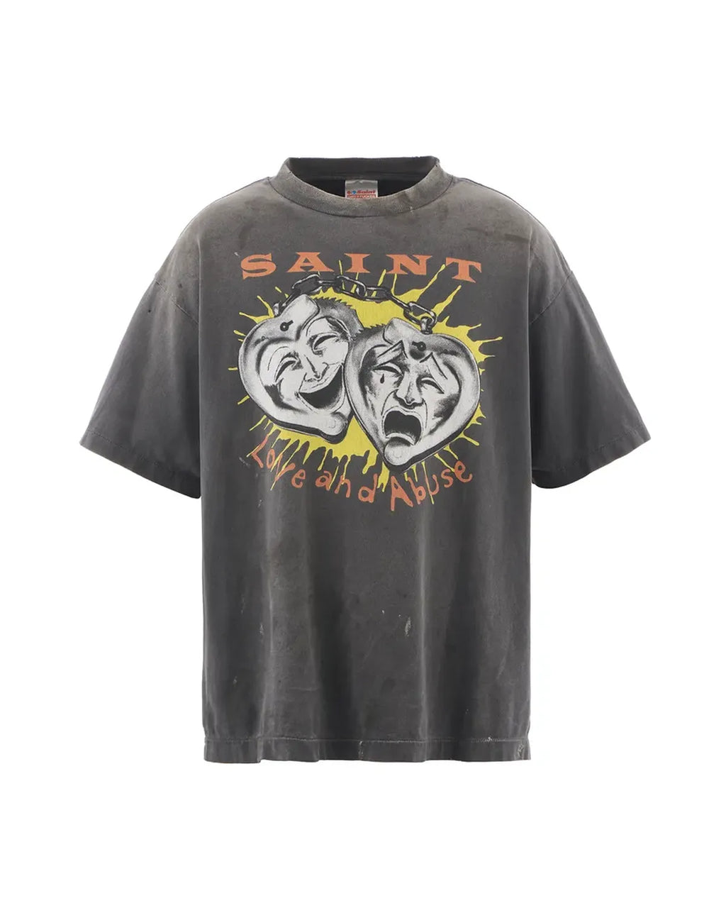 SAINT M×××××× セントマイケル　tee 未使用品 セントマイケル SAINTMICHAEL 25SS RAINBOW LS TEE