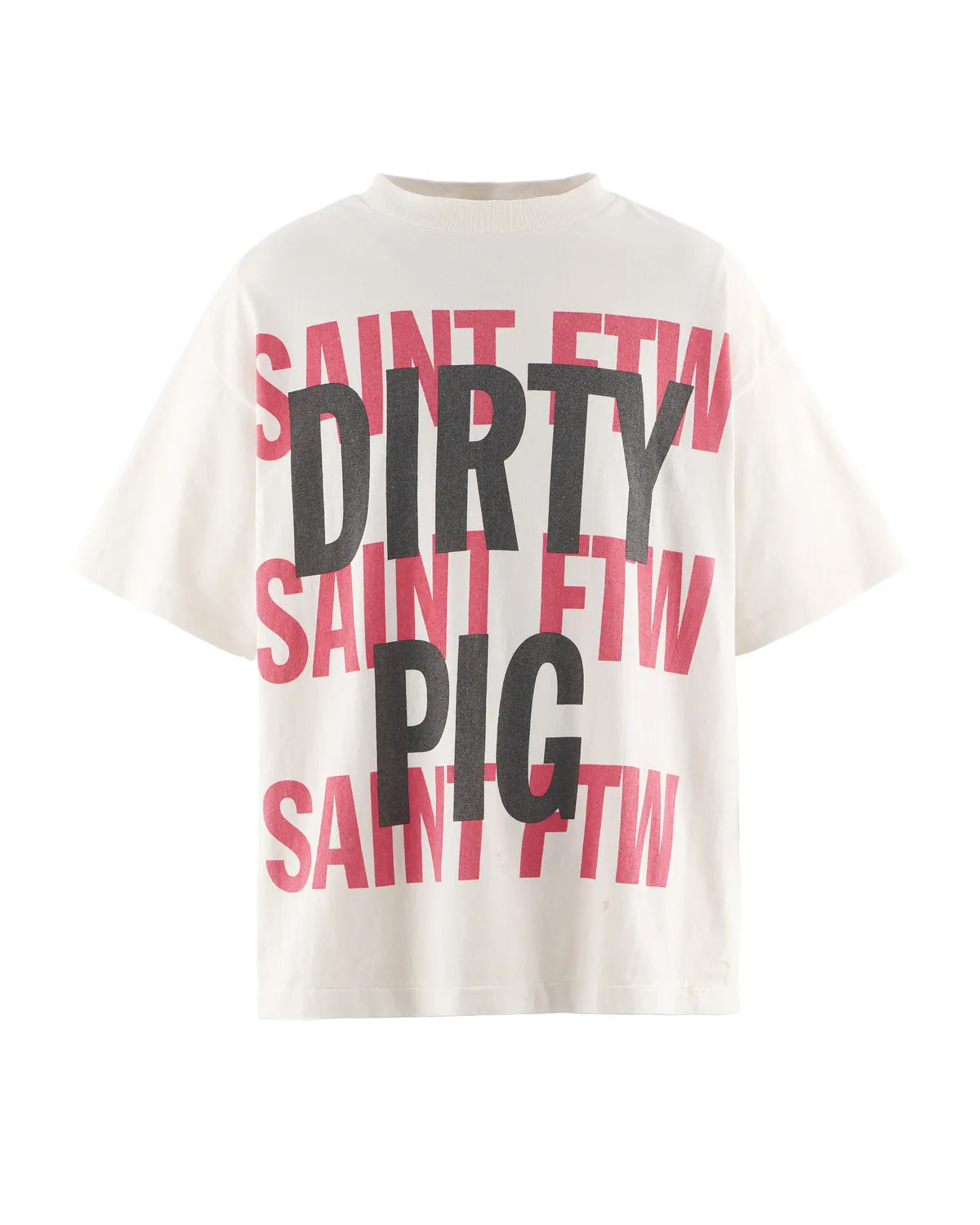 ©︎SAINT Mxxxxxx の SS TEE / DIRTY PIG (SM-HR8-0000-021)