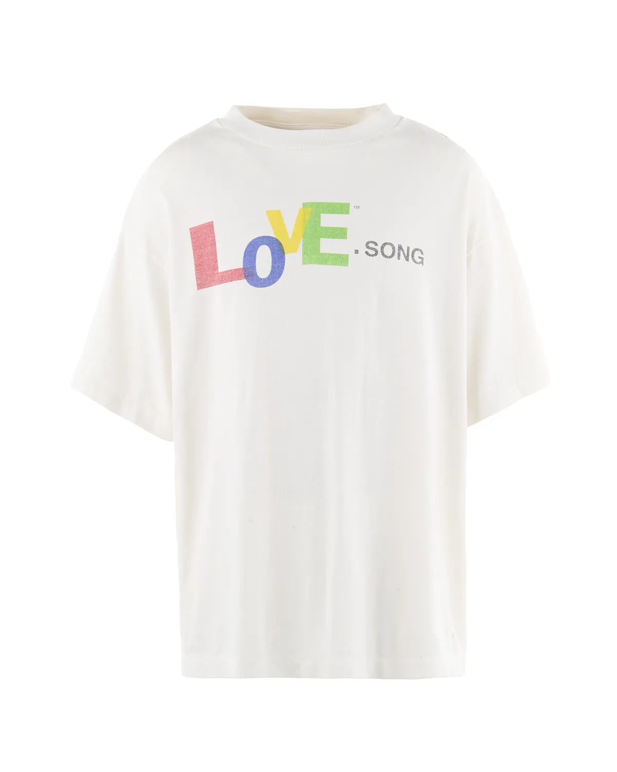 ©︎SAINT Mxxxxxx の SS TEE / LOVE SONG (SM-HR8-0000-019)