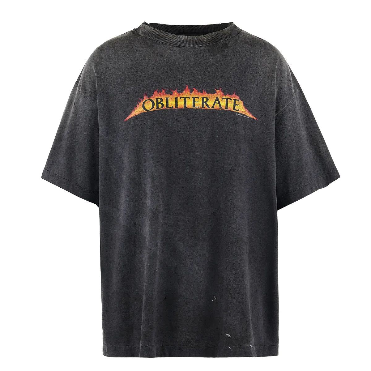 【SAINT MXXXXXX】OBLITERATE 半袖 クルーネック Tシャツ SAINT_Mxxxxxx_SS_TEE_OBLITERAT