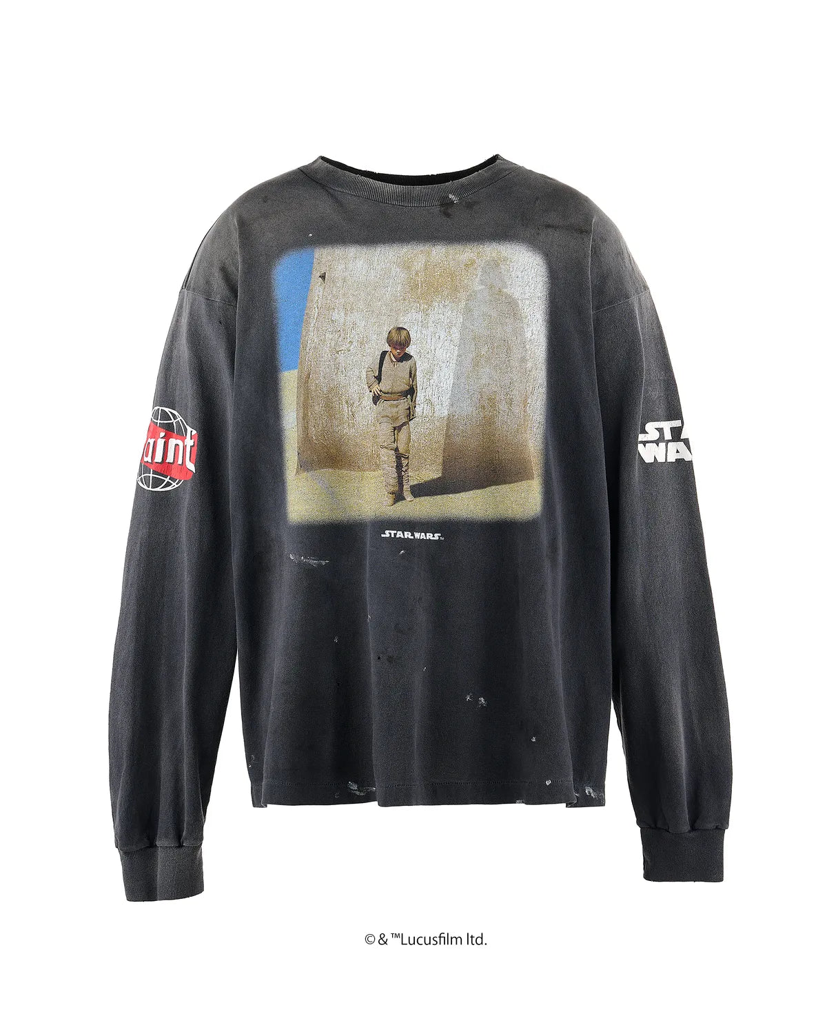 ©︎SAINT Mxxxxxx × STAR WARS の SW_LS TEE_DARTHVADER (SM-HR8-0000-C64)
