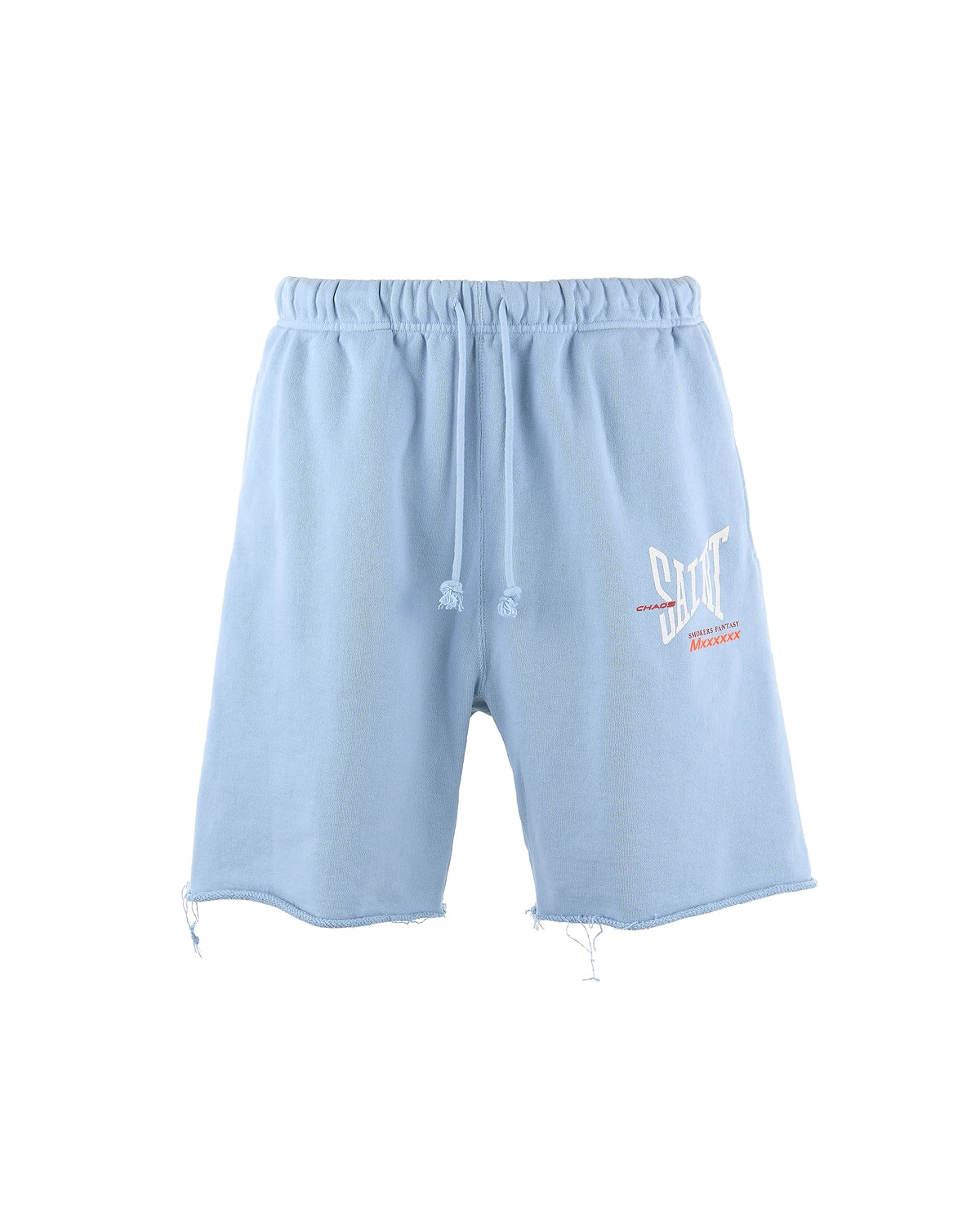 ©︎SAINT Mxxxxxx の  SWEAT SHORTS - RIBON SAINT (SM-HR8-0000-060)