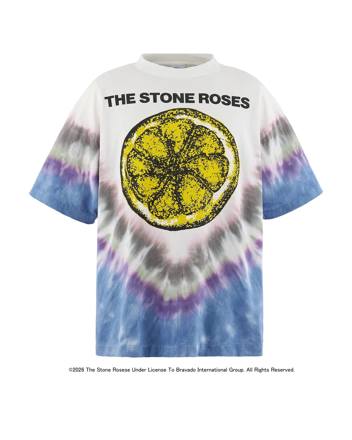 ©︎SAINT Mxxxxxx × THE STONE ROSES の TSR_SS T-SHIRT / LEMON (SM-MK8-0000-C76)