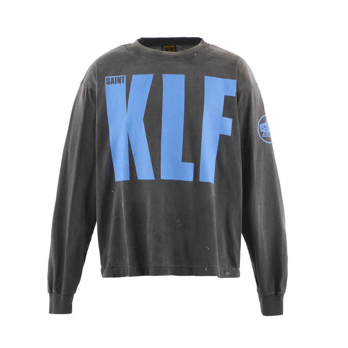 SAINT M×××××× (セントマイケル) × KLF / KLF_LS_TEE_BLUE KLF