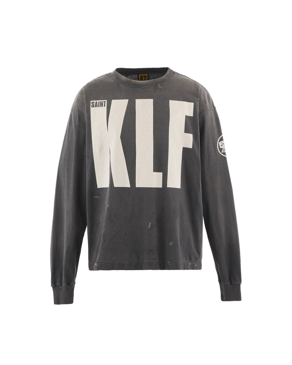 ©︎SAINT Mxxxxxx × The KLF の KLF_LS_TEE_WHITE KLF (SM-HR1-0000-C03)