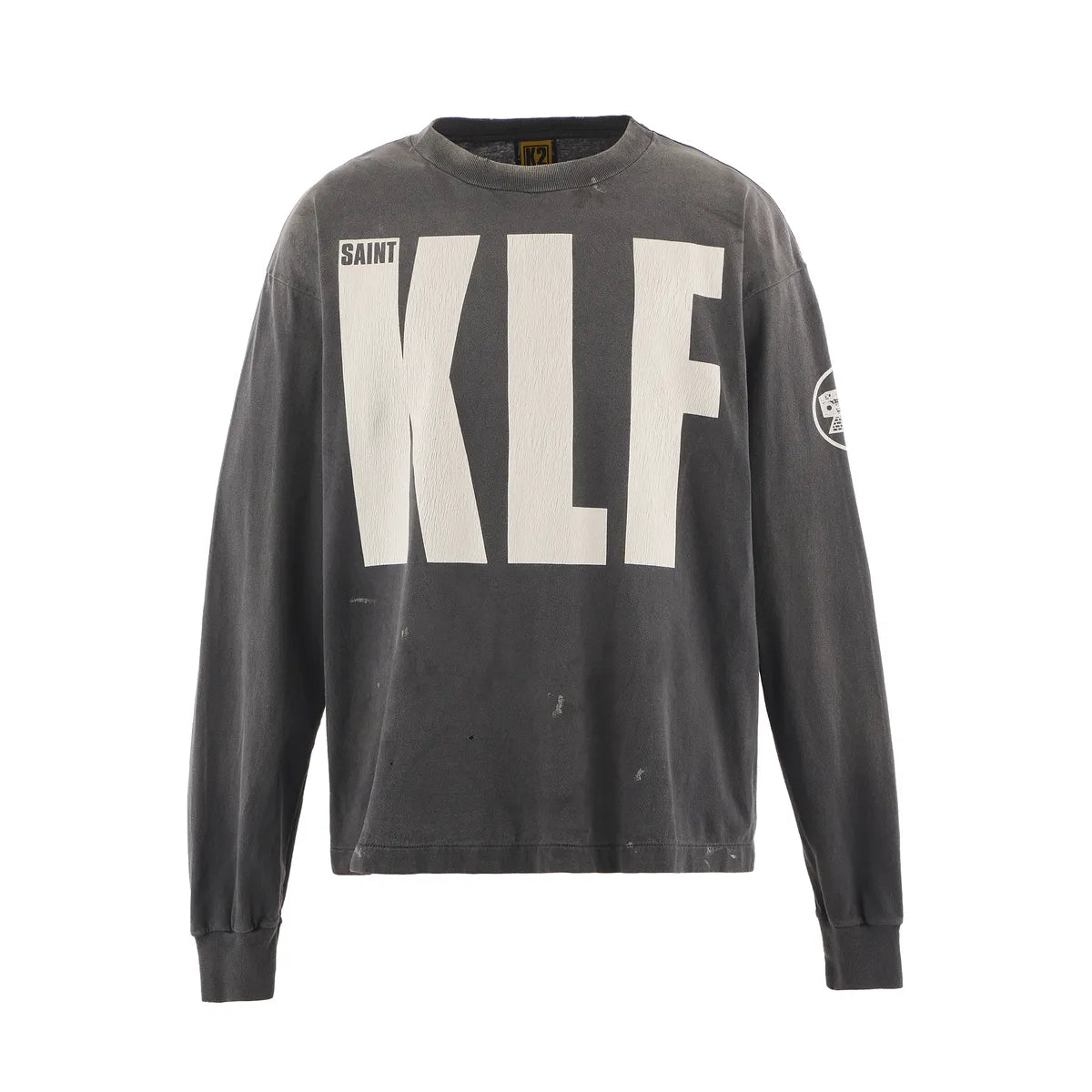 SAINT M×××××× (セントマイケル) × KLF / KLF_LS_TEE_WHITE KLF