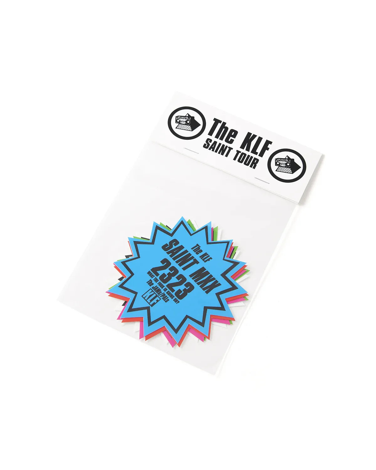 ©︎SAINT Mxxxxxx × The KLF のKLF_STICKER_KLF (SM-HR1-0000-C14)