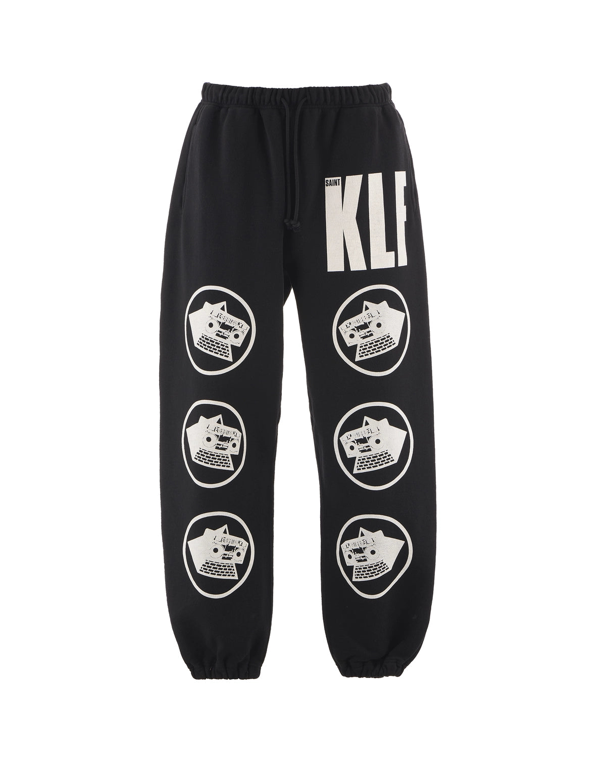 ©︎SAINT Mxxxxxx × The KLF の KLF_SWEAT PANTS / KLF (SM-HR1-0000-C07)
