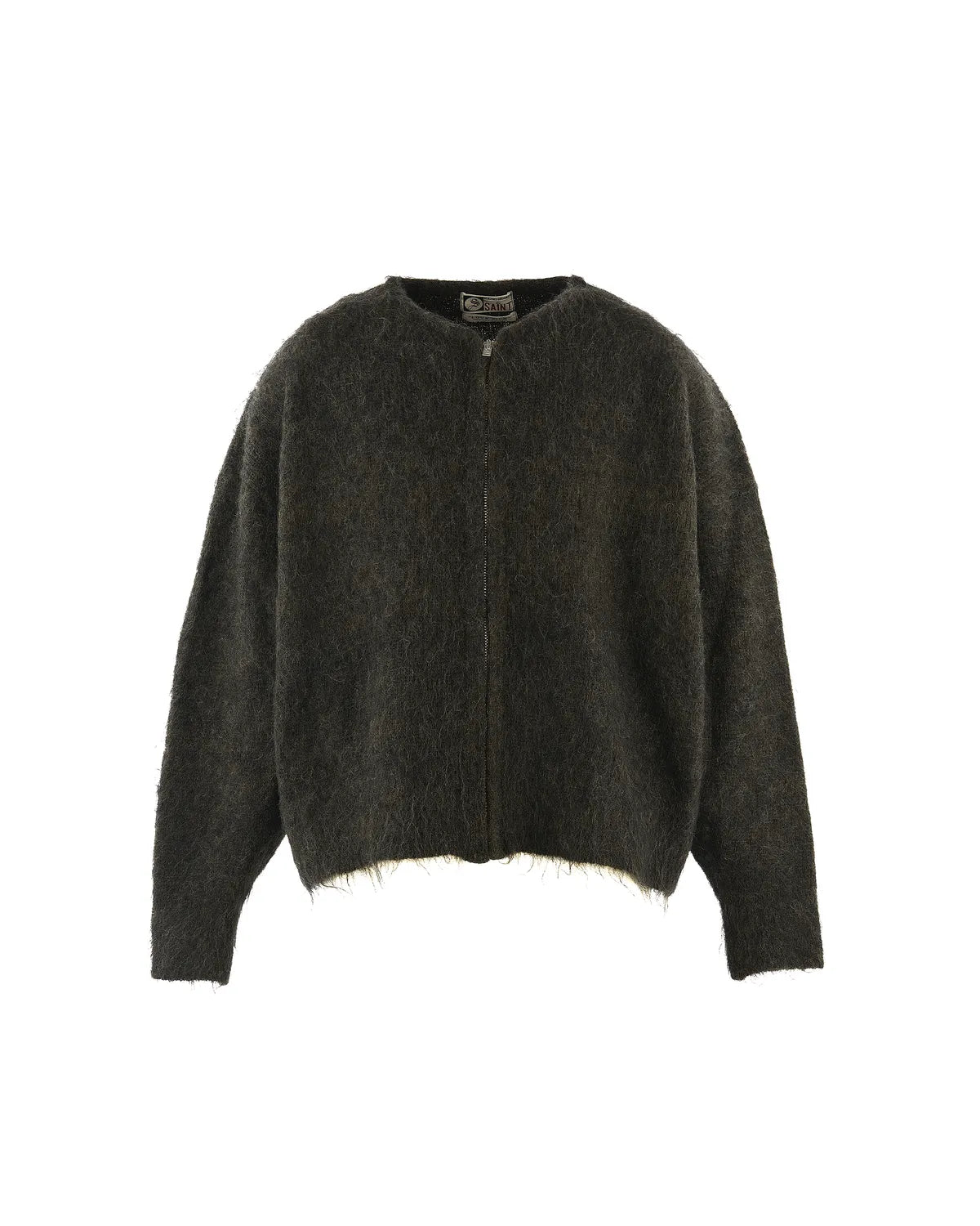SAINT Mxxxxxx の ZIP UP MOHAIR KNIT (SM-MK1-0000-058)