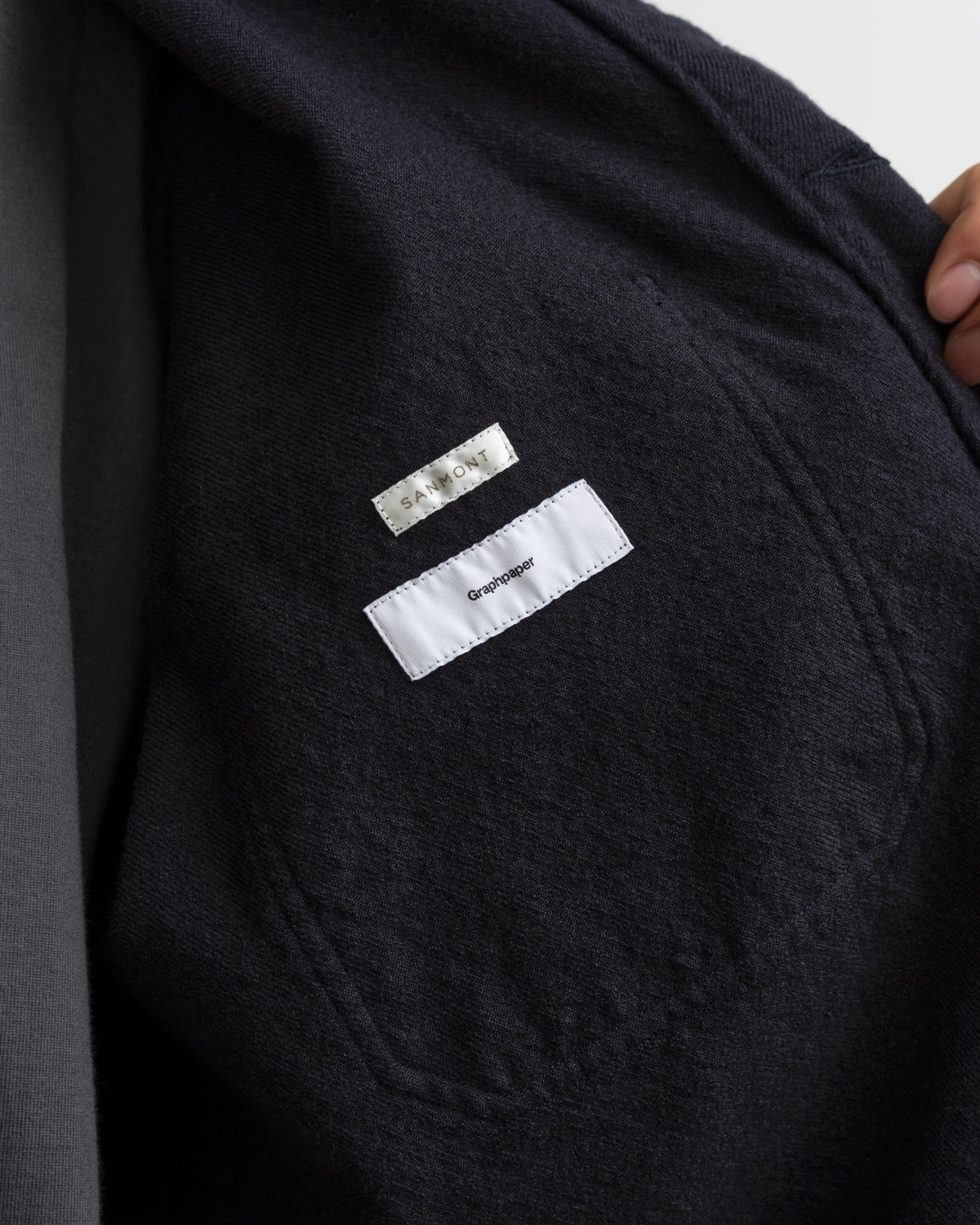 Graphpaper × SANMONT / SANMONT for Graphpaper Wool Twill Work Jacket (SANM263-20002)