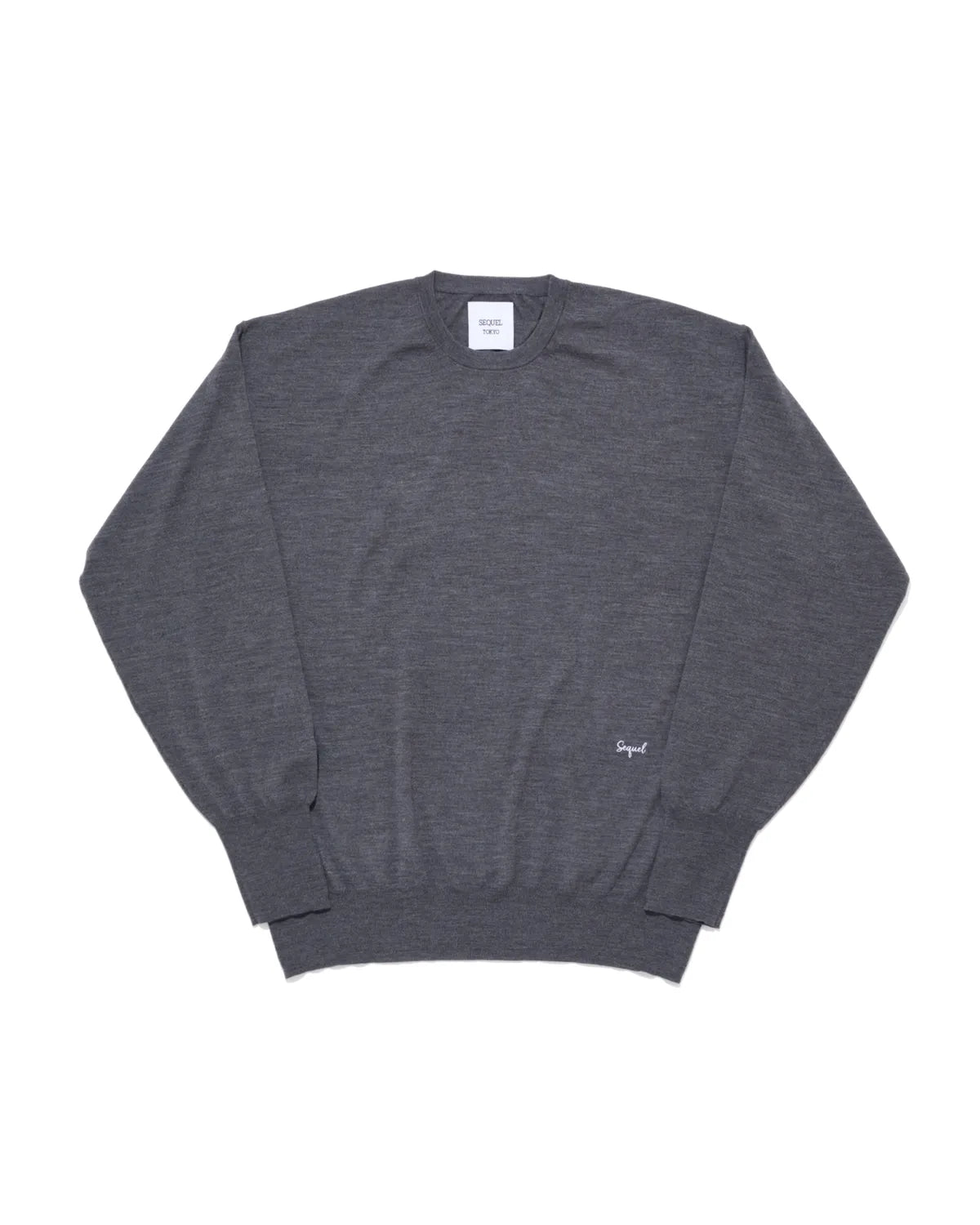 SEQUEL の KNIT CREW NECK (SQ-26AW-KN-01)