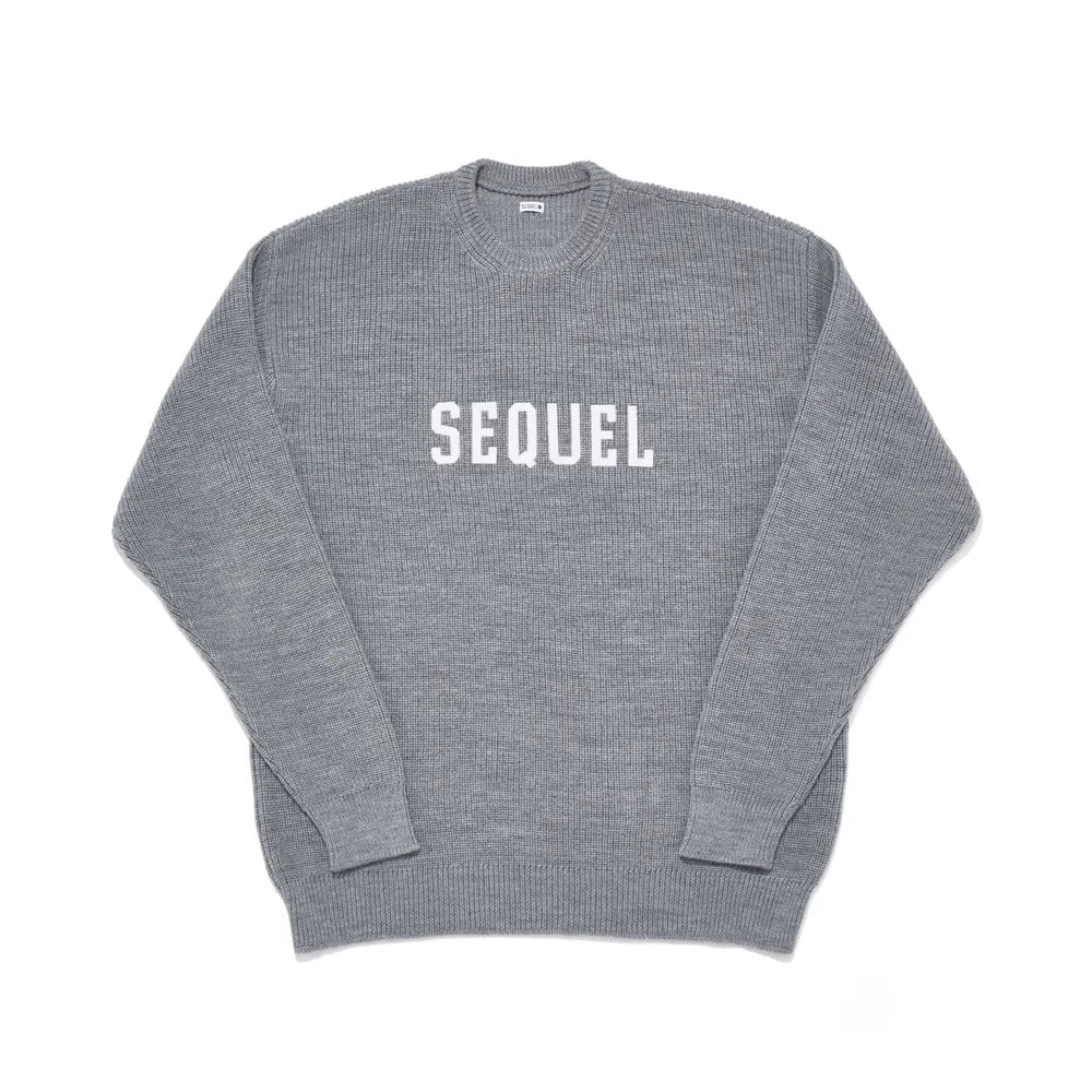 SEQUEL の LOW GAUGE CREW NECK KNIT (SQ-23AW-KN-04)