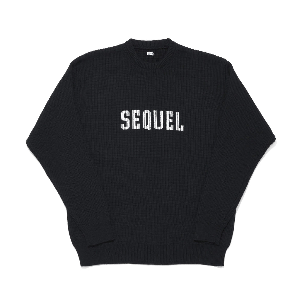 SEQUEL の LOW GAUGE CREW NECK KNIT (SQ-24AW-KN-03)