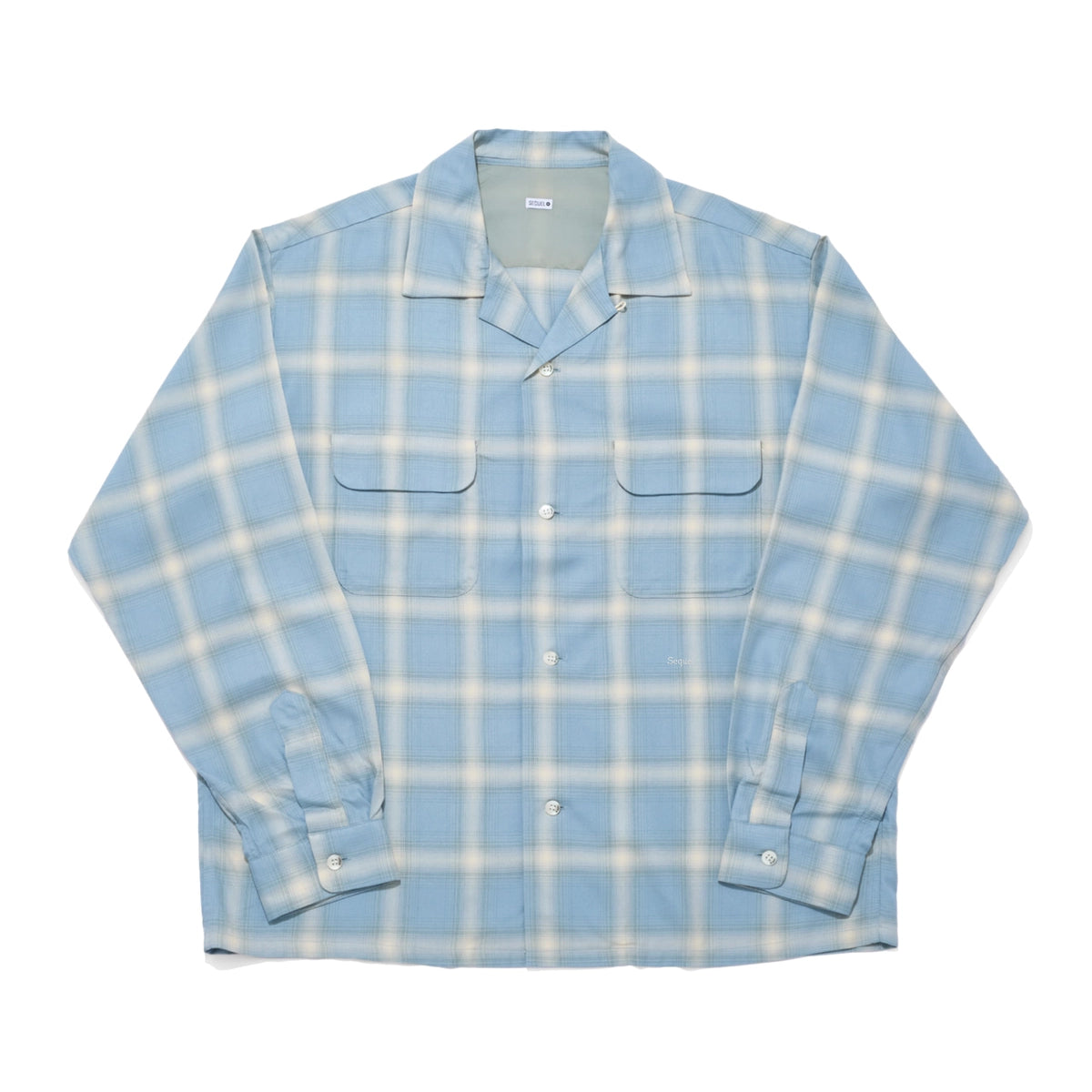 最終値下げ　SEQUEL SQ-26SS-SH-02 シャツ　新品未使用 SEQUEL(シークエル) / OMBRE CHECK LONG SLEEBE SHIRT | 公式通販
