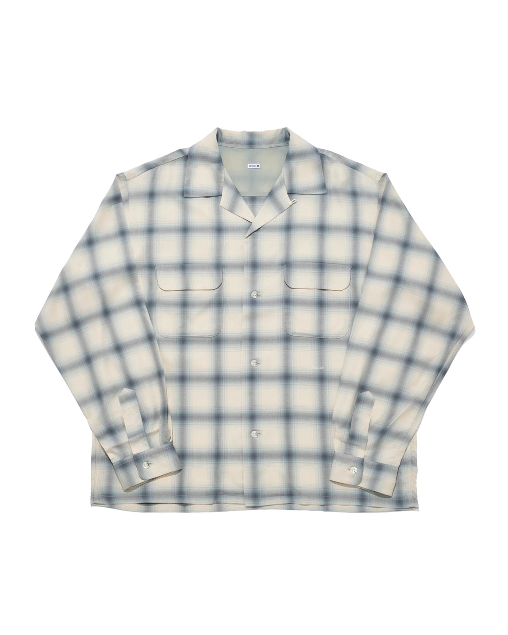 SEQUELシークエルの長袖チェックシャツ SEQUEL(シークエル) / OMBRE CHECK LONG SLEEBE SHIRT | 公式通販