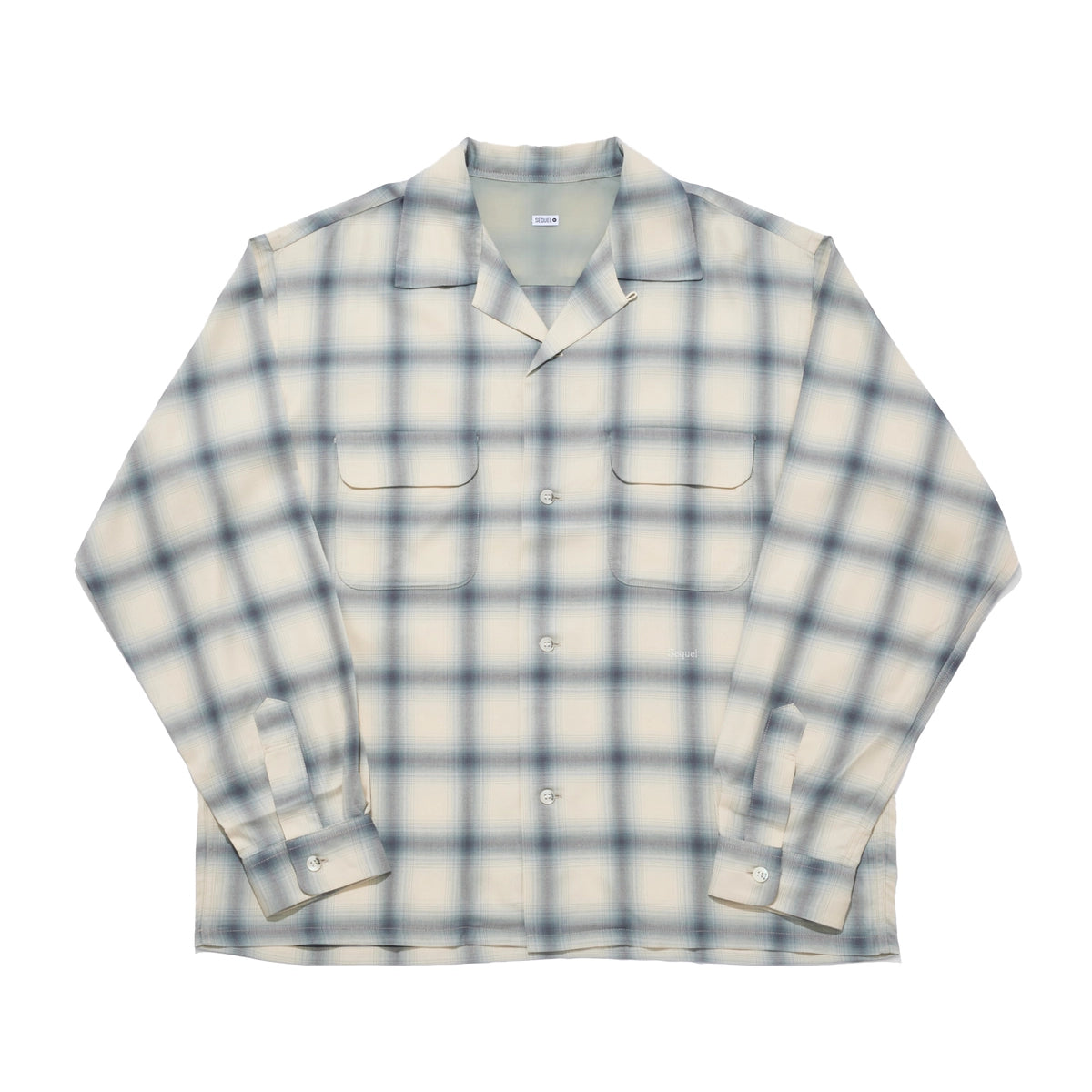 SEQUEL(シークエル) / OMBRE CHECK LONG SLEEBE SHIRT | 公式通販