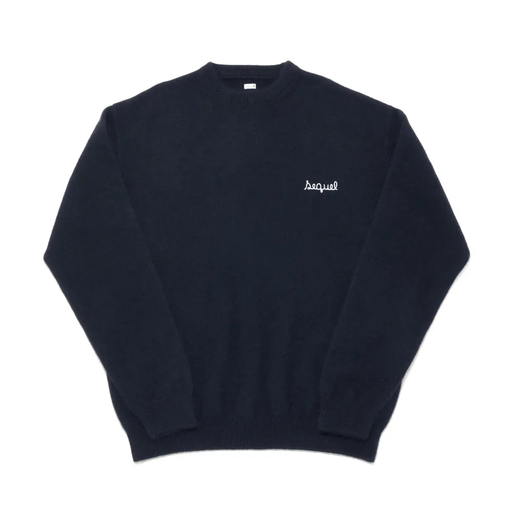 SEQUEL の RACCOON KNIT CREW NECK (SQ-24AW-KN-01)