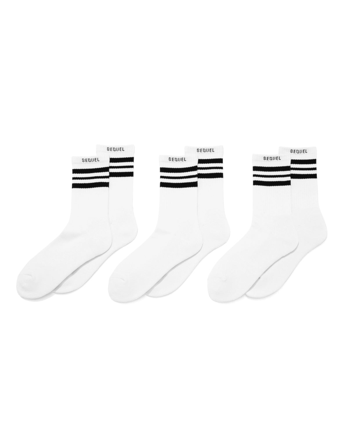 SEQUEL の SOCKS - 3PIECE 1PACK (SQ-24AW-SO-03)