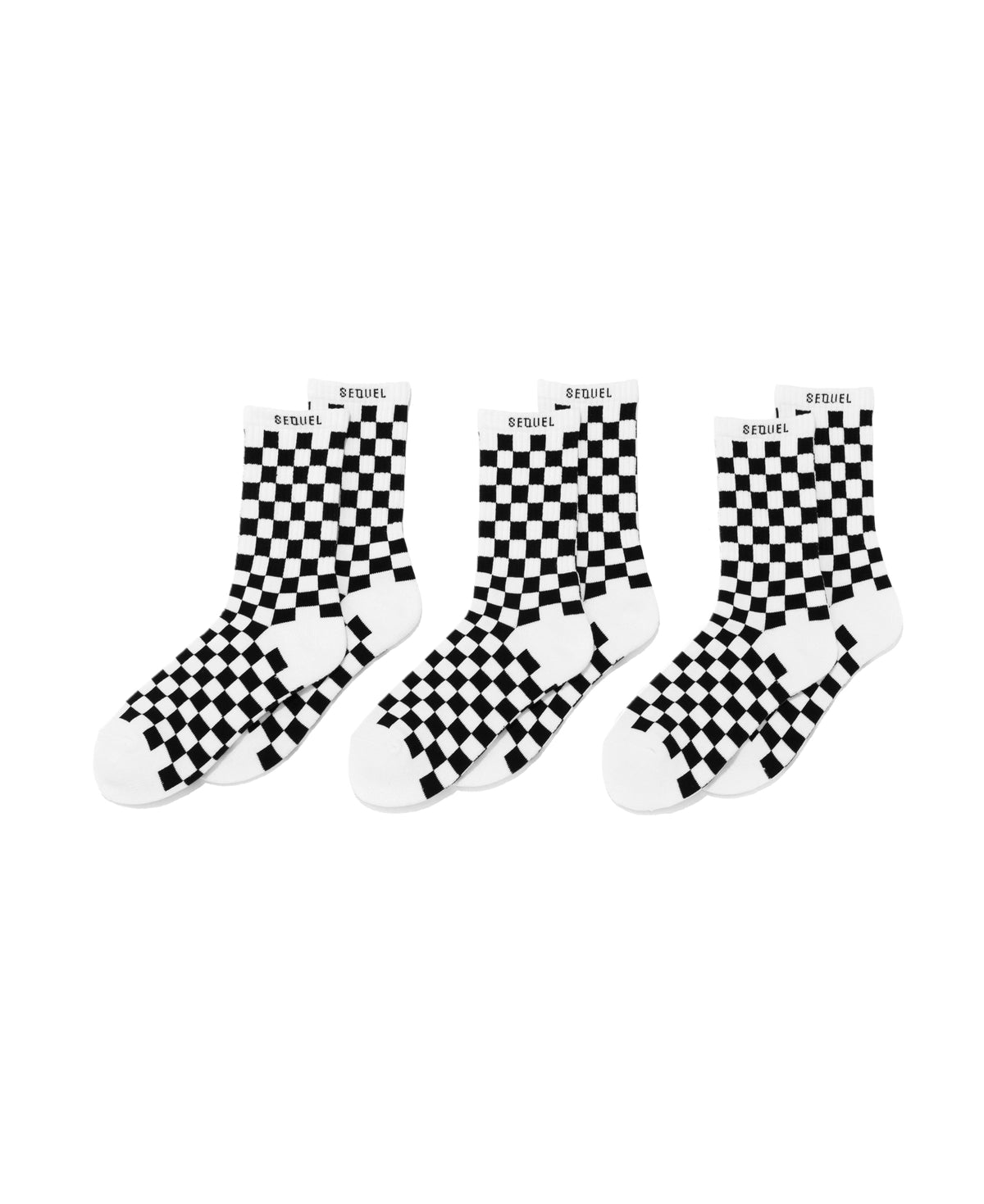 SEQUEL のSOCKS - 3PIECE 1PACK (SQ-25AW-SO-03)