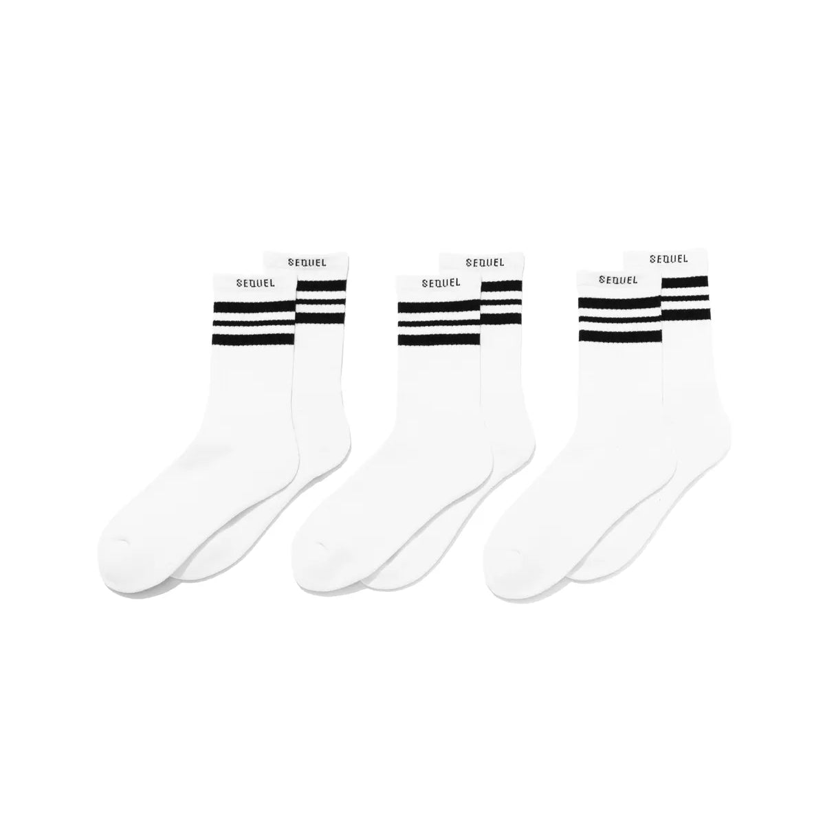 WEEKEND SEQUEL SOCKS ウィークエンド シークエル 靴下 新品 SEQUEL(シークエル) / SOCKS - 3PIECE 1PACK | 公式通販・JACK