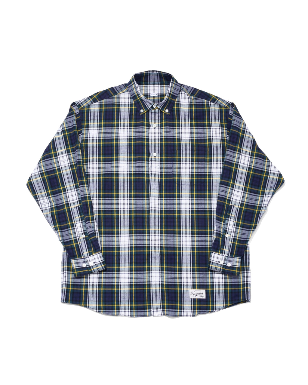 美品　シークエル初期　SEQUEL NEL CHECK SHIRT ボタンダウン 美品 シークエル初期 SEQUEL NEL CHECK SHIRT ボタンダウン