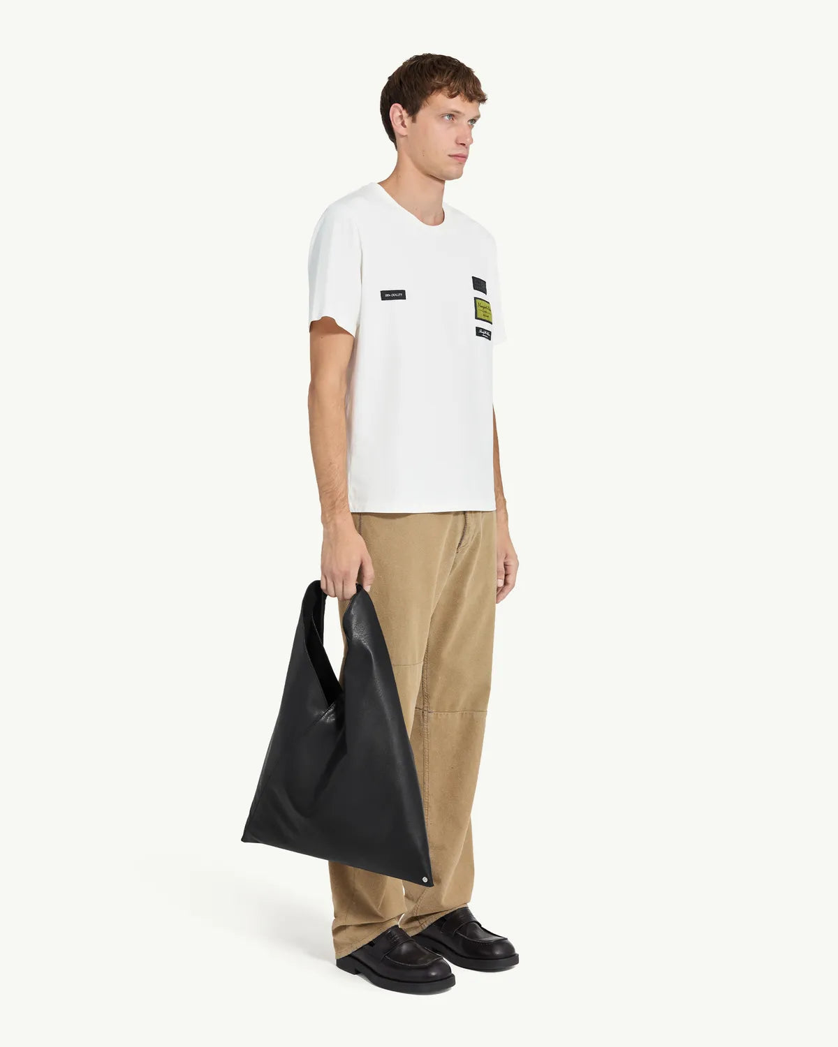 MM6 / ラベルパッチ Tシャツ (SH0GC0069S24311)