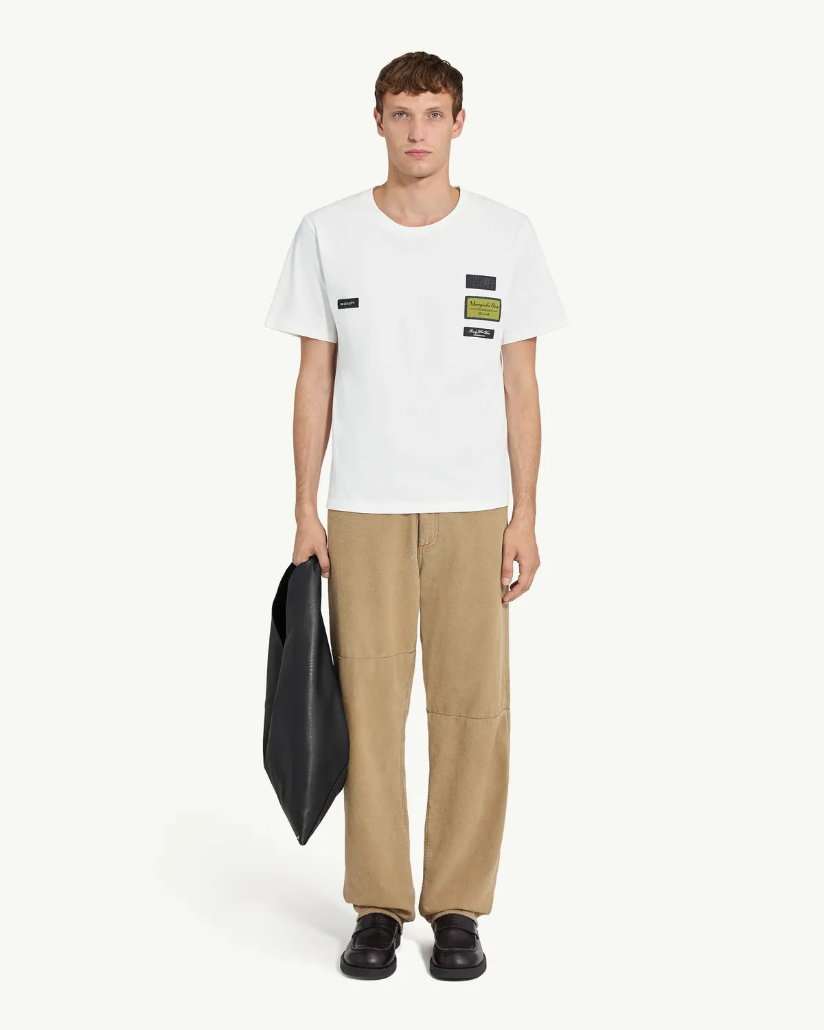 MM6 / ラベルパッチ Tシャツ (SH0GC0069S24311)