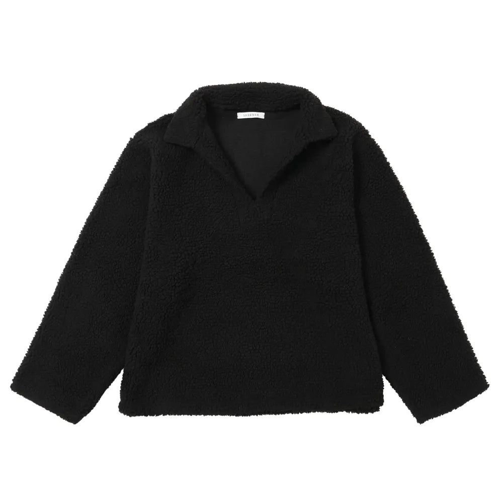 SHERMER の Boxy Fleece Sweat (SHM-24FW-403)